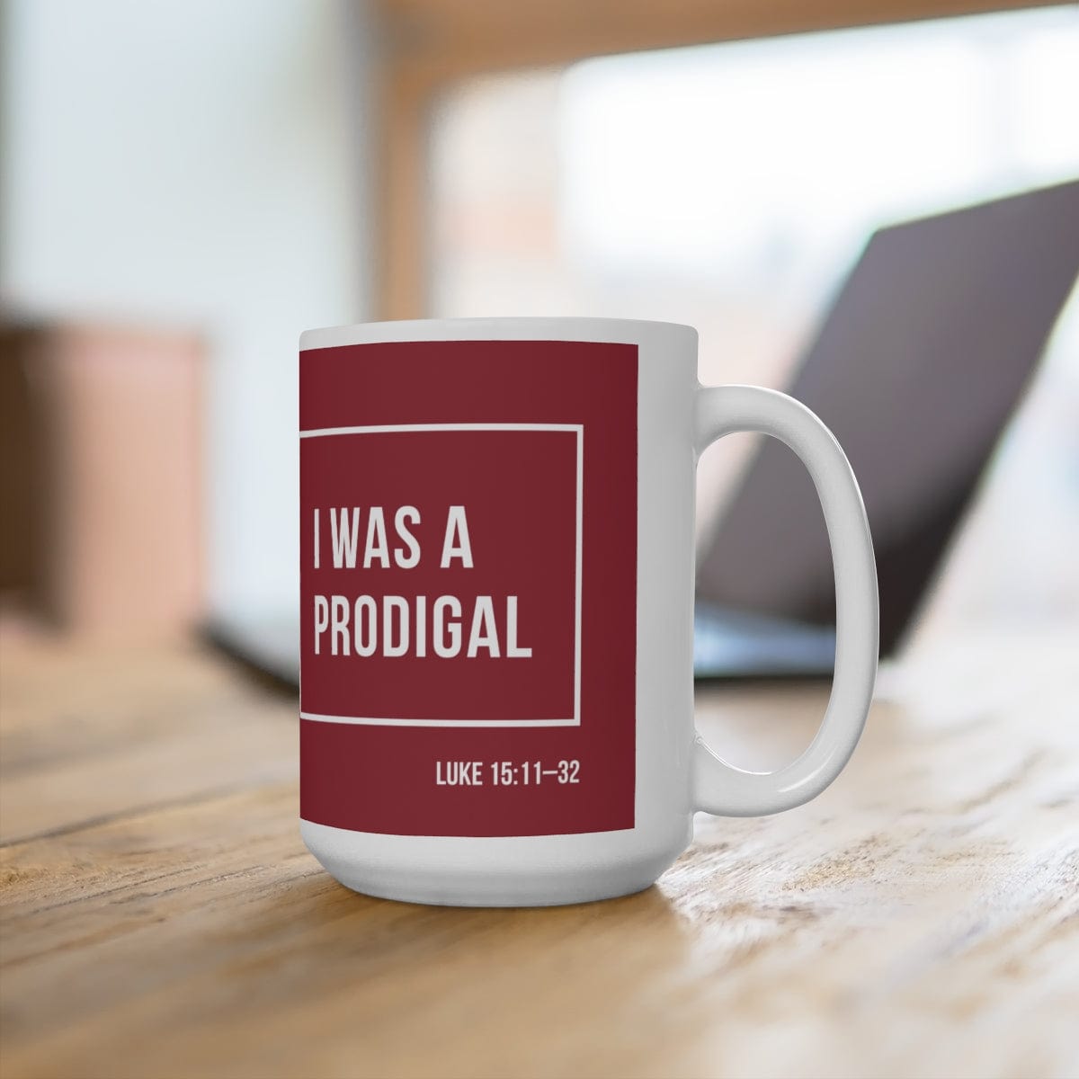 Printify Mug I was a Prodigal - Christian Mug
