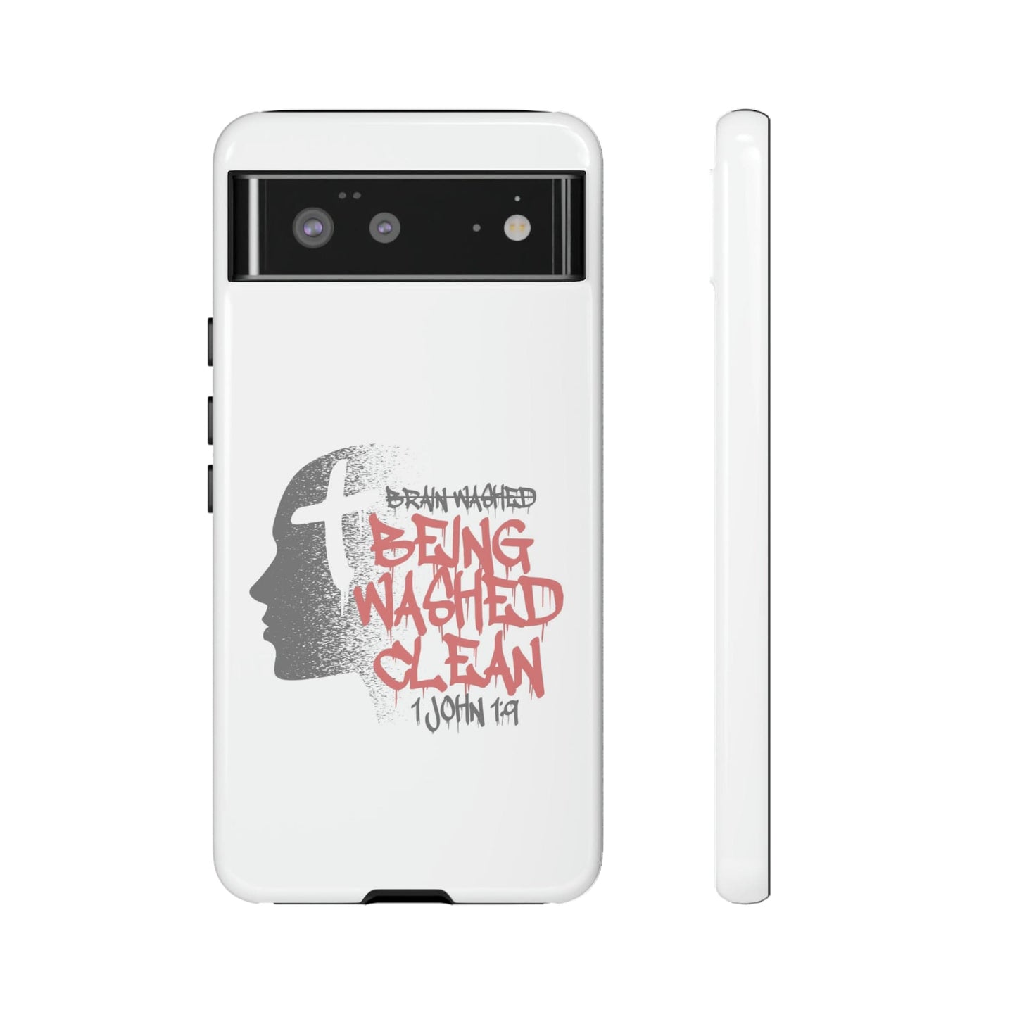 Printify Phone Case Glossy / Google Pixel 6 Not Brainwashed Tough Case