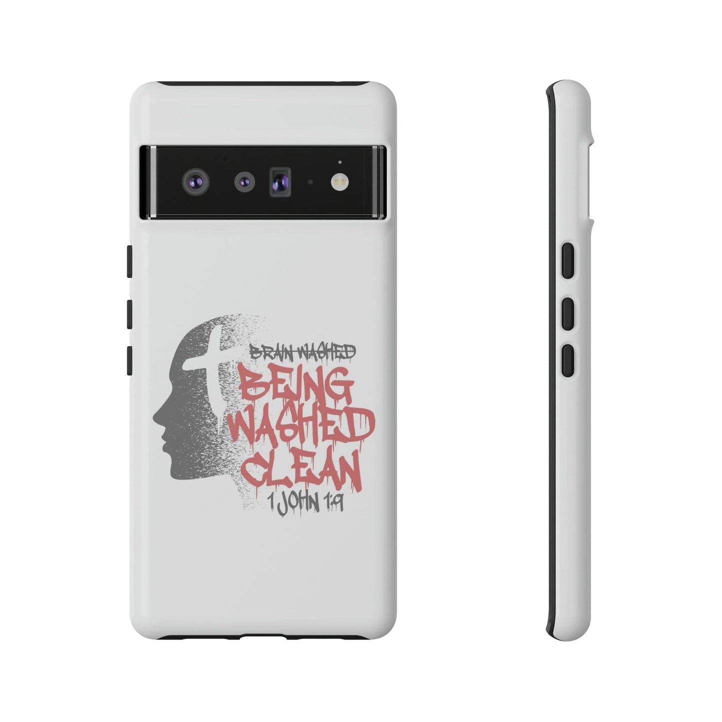 Printify Phone Case Glossy / Google Pixel 6 Pro Not Brainwashed Tough Case