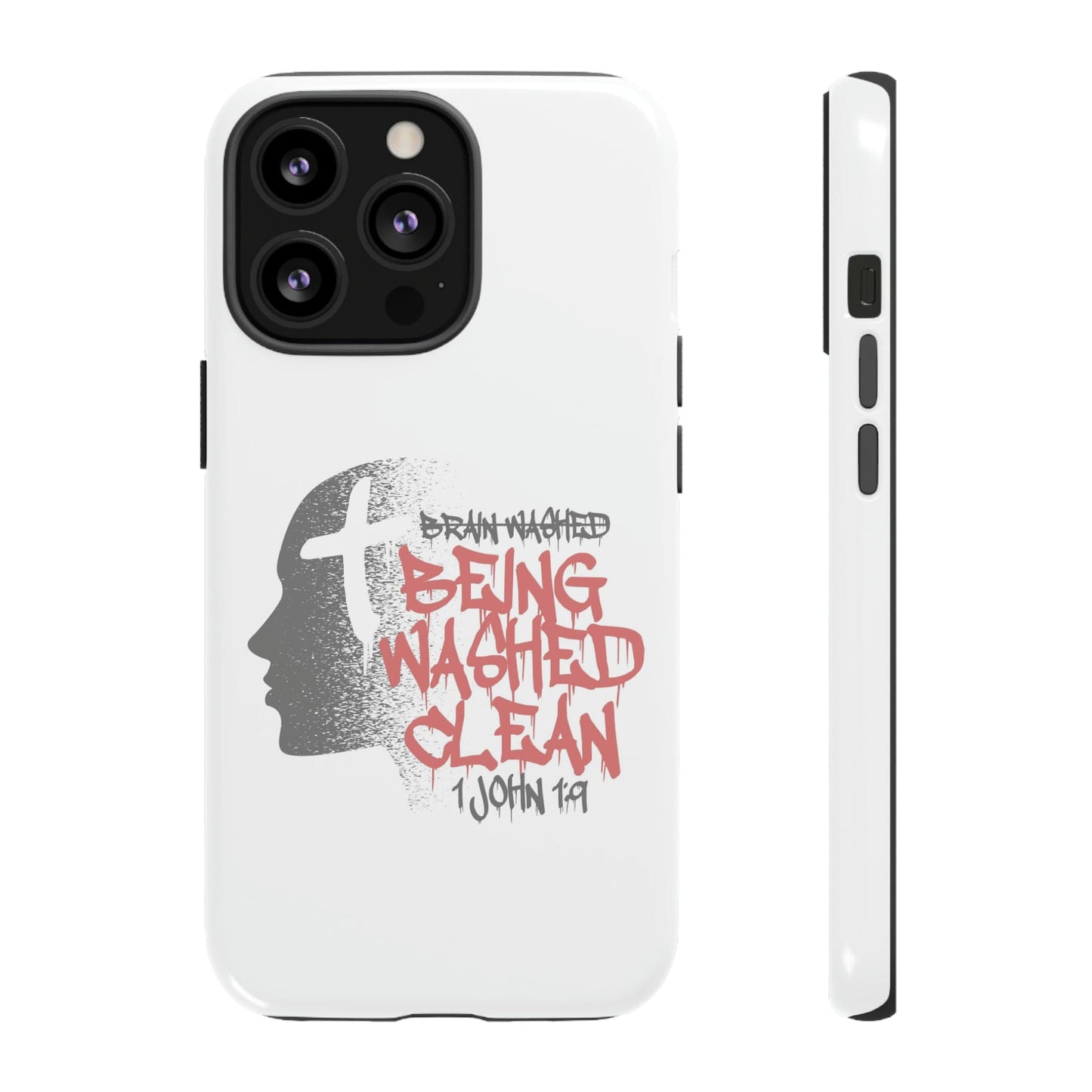 Printify Phone Case Glossy / iPhone 13 Pro Not Brainwashed Tough Case