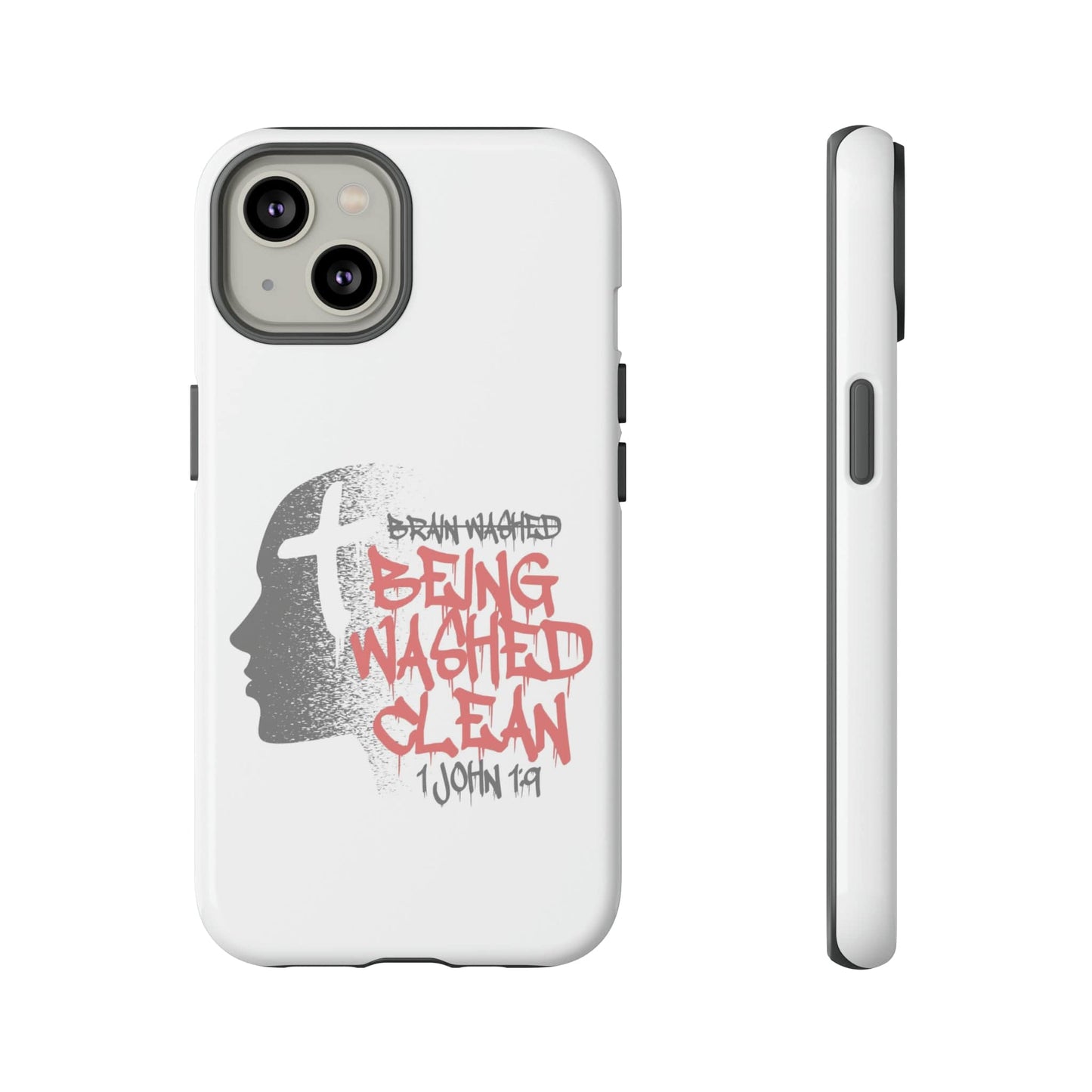 Printify Phone Case Glossy / iPhone 14 Not Brainwashed Tough Case