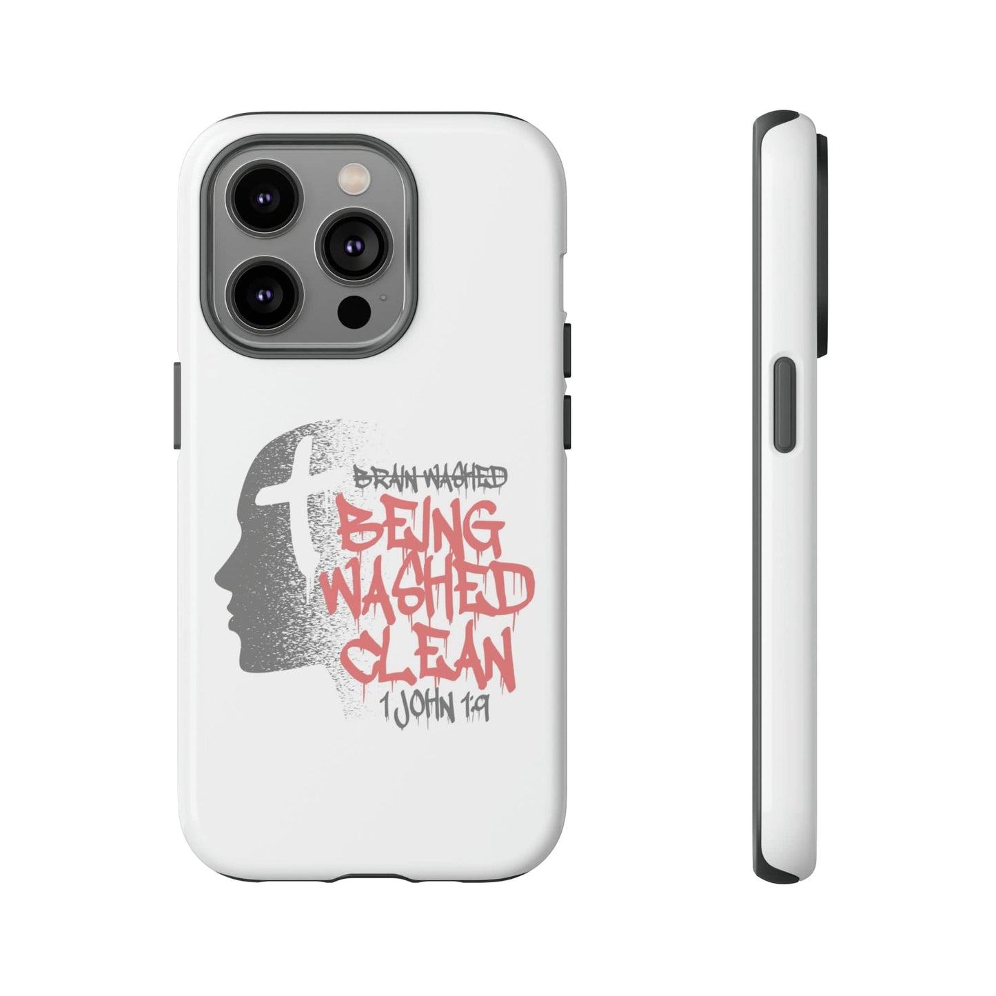 Printify Phone Case Glossy / iPhone 14 Pro Not Brainwashed Tough Case
