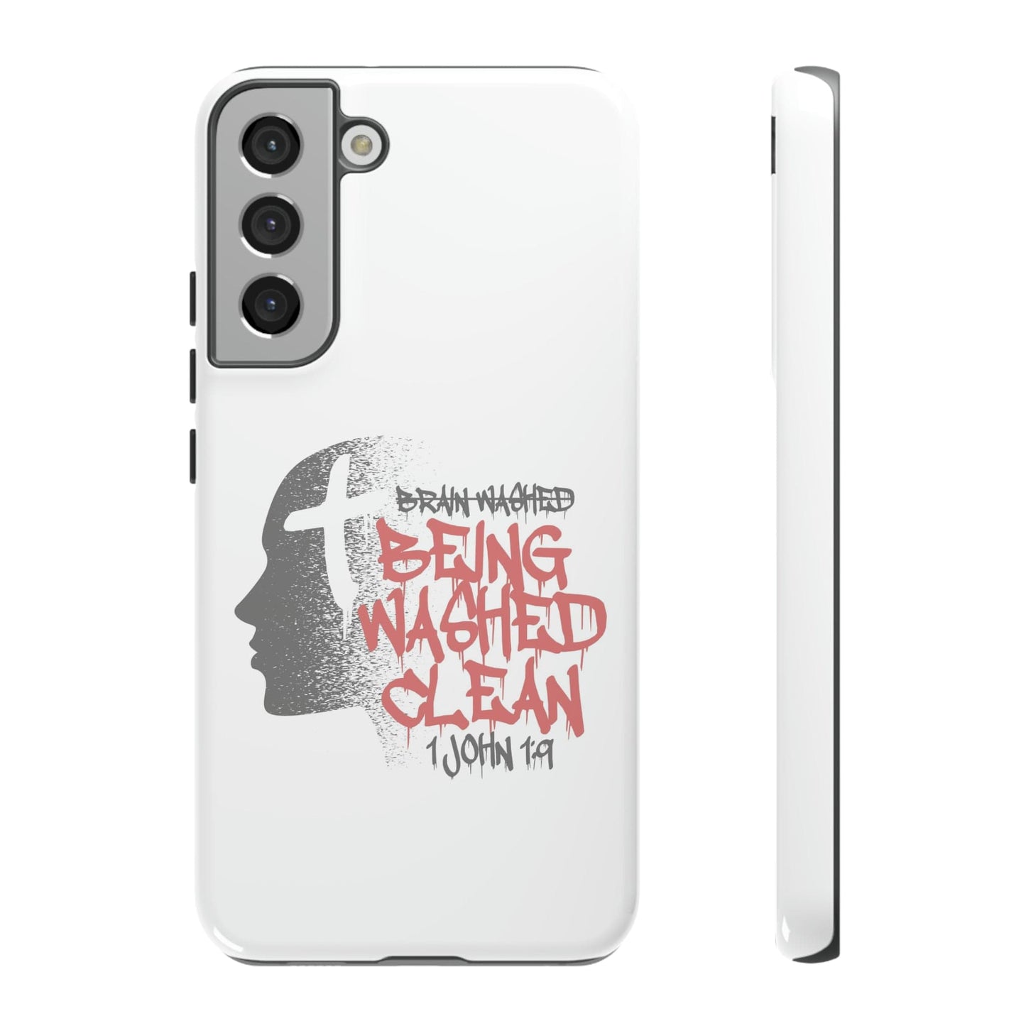 Printify Phone Case Glossy / Samsung Galaxy S22 Plus Not Brainwashed Tough Case