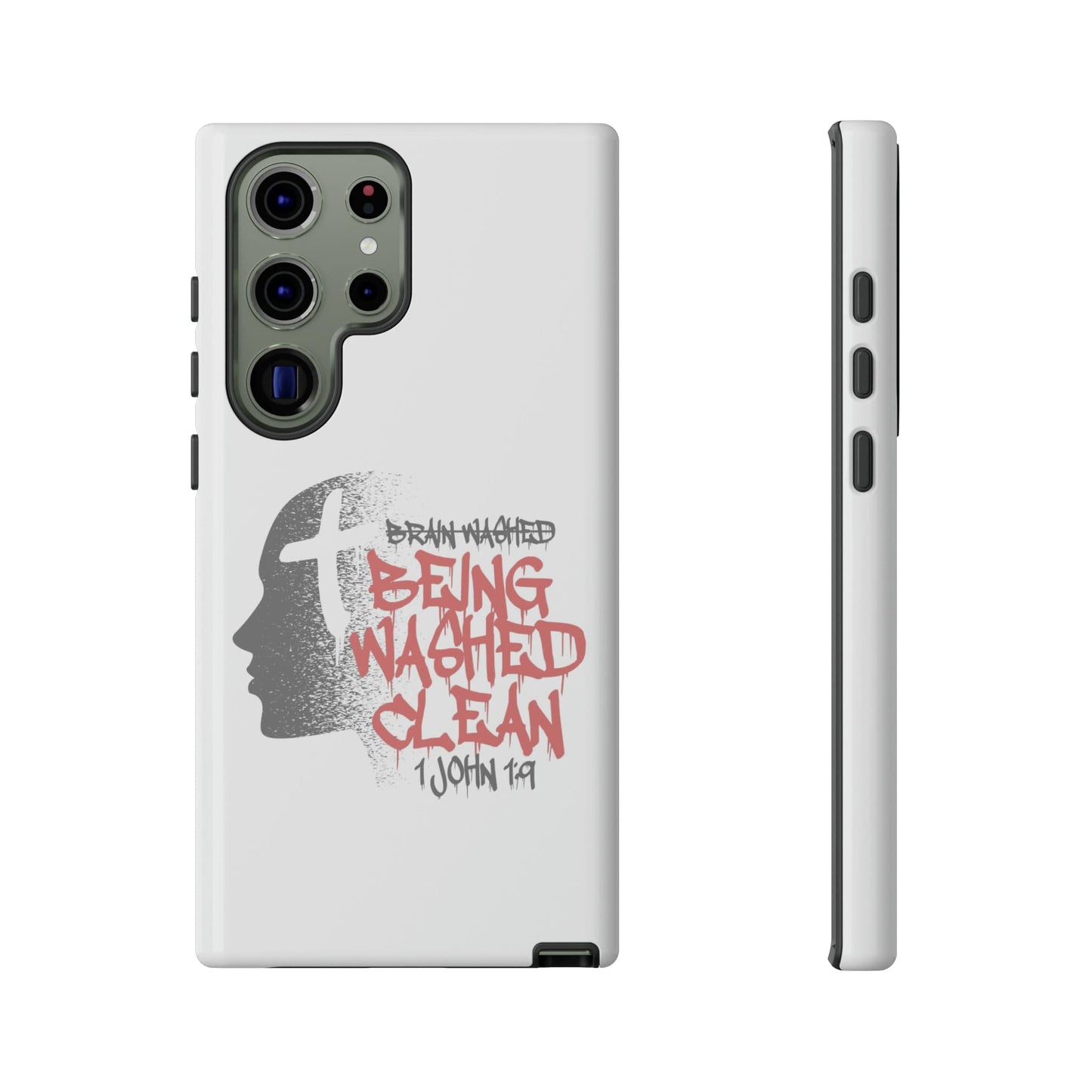 Printify Phone Case Glossy / Samsung Galaxy S23 Ultra Not Brainwashed Tough Case
