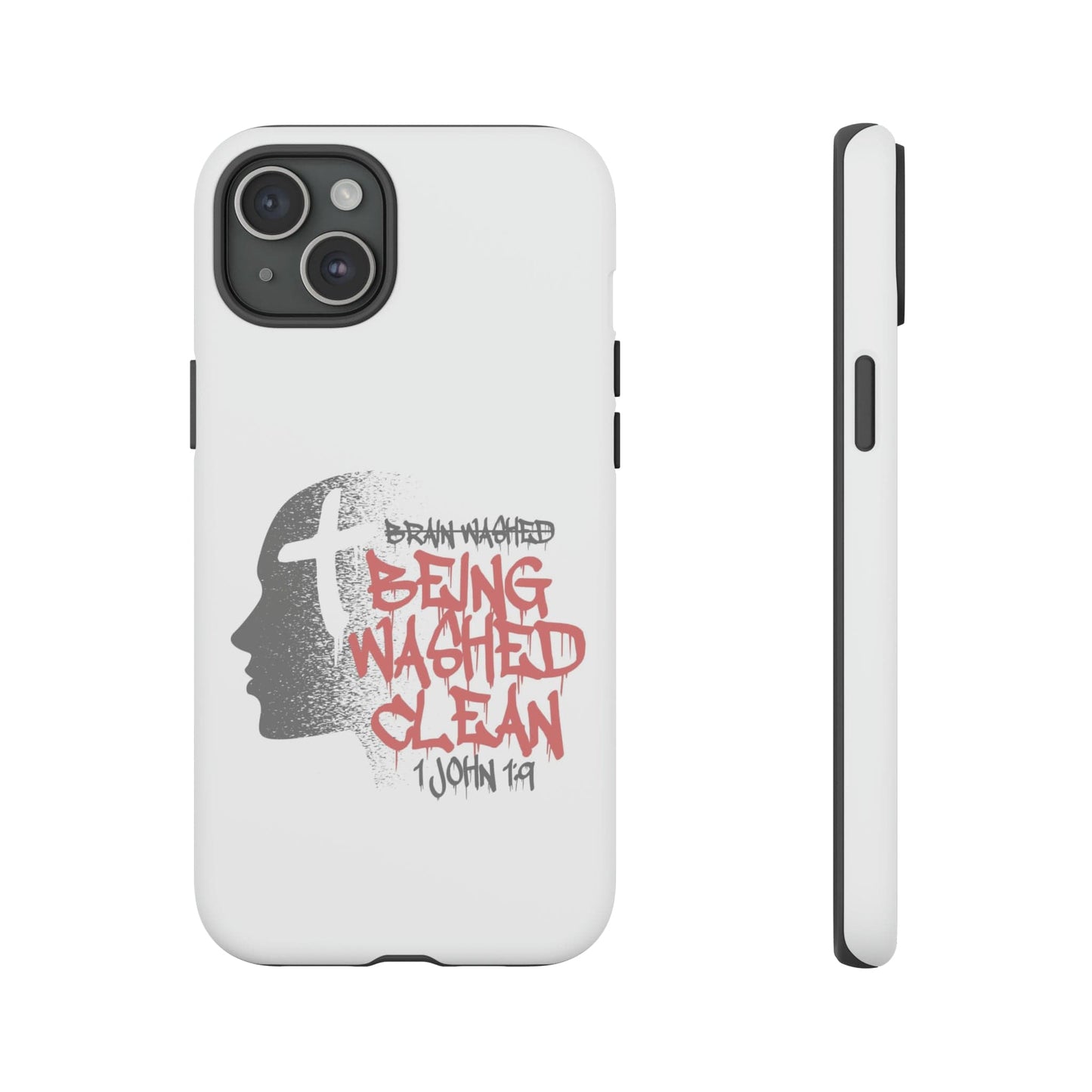 Printify Phone Case Matte / iPhone 15 Plus Not Brainwashed Tough Case