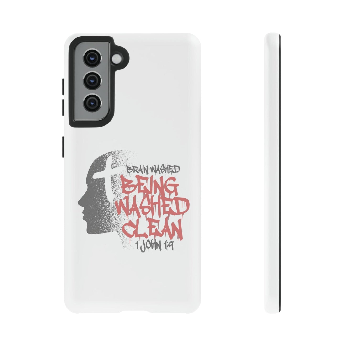 Printify Phone Case Matte / Samsung Galaxy S21 Not Brainwashed Tough Case