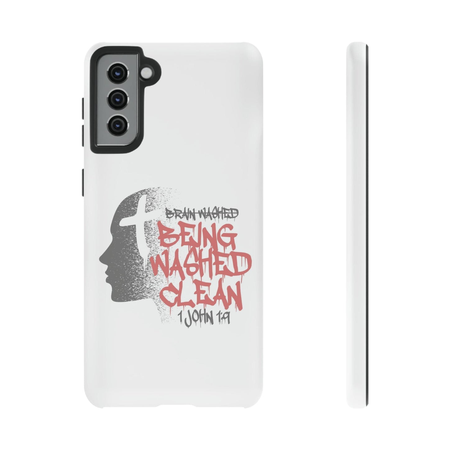 Printify Phone Case Matte / Samsung Galaxy S21 Plus Not Brainwashed Tough Case