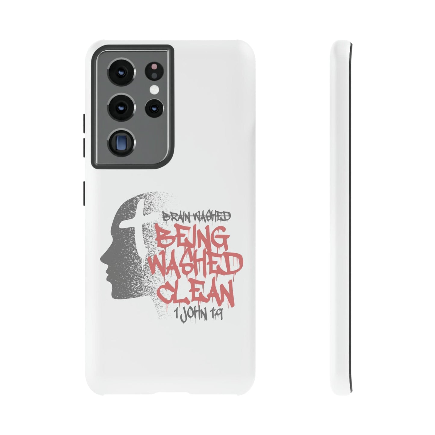 Printify Phone Case Matte / Samsung Galaxy S21 Ultra Not Brainwashed Tough Case