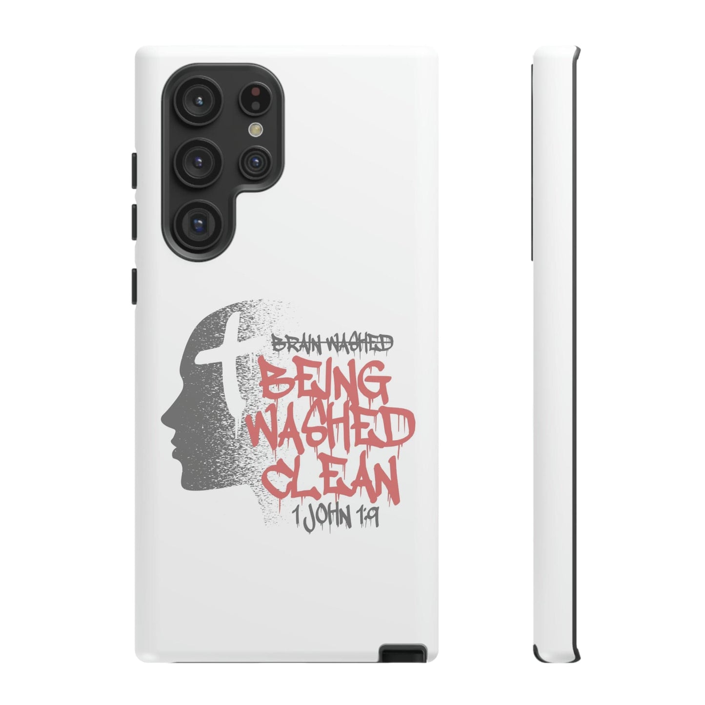 Printify Phone Case Matte / Samsung Galaxy S22 Ultra Not Brainwashed Tough Case