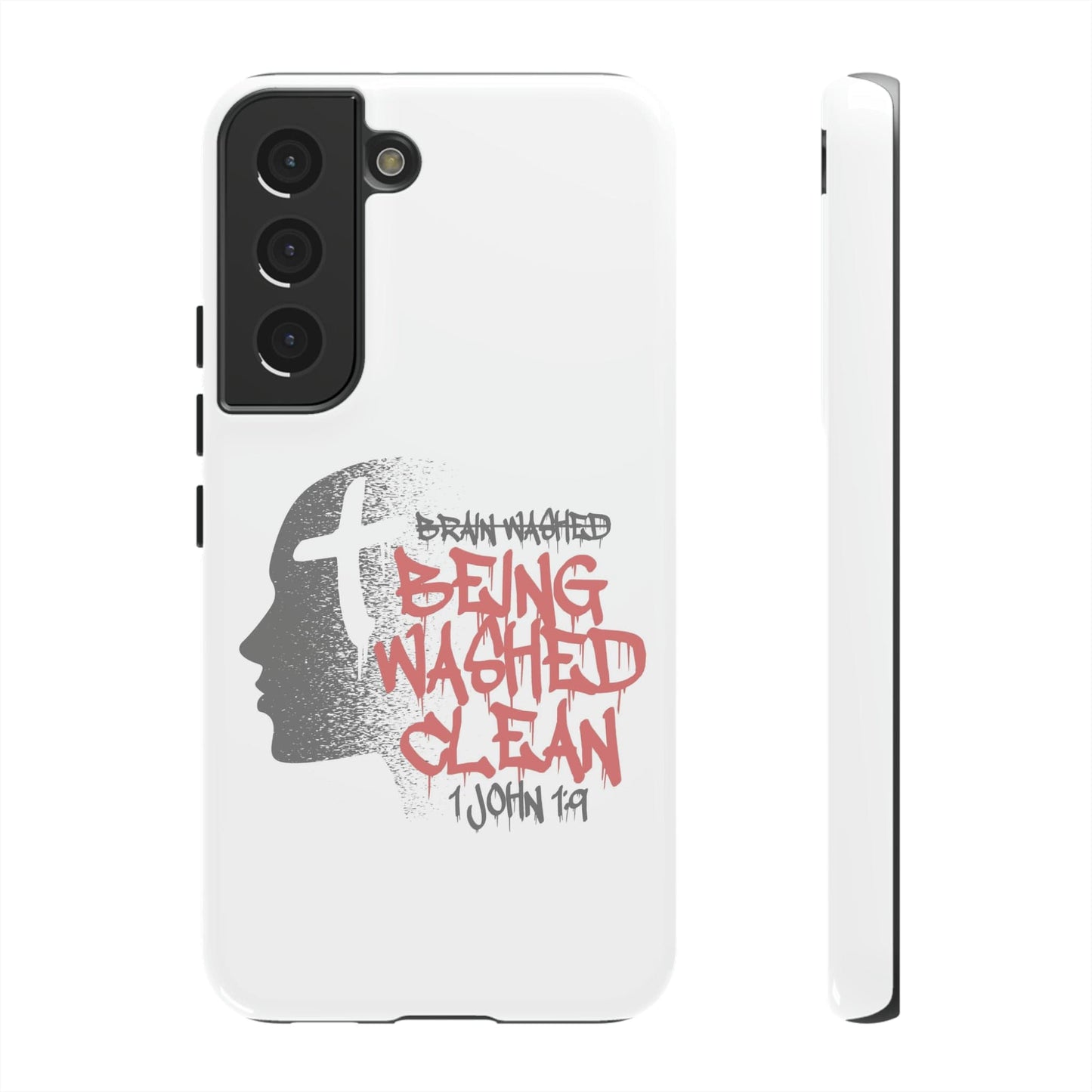 Printify Phone Case Not Brainwashed Tough Case