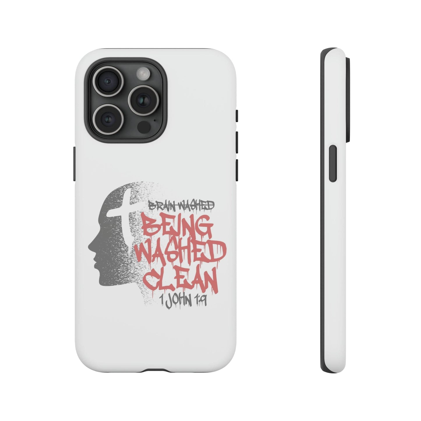 Printify Phone Case Not Brainwashed Tough Case