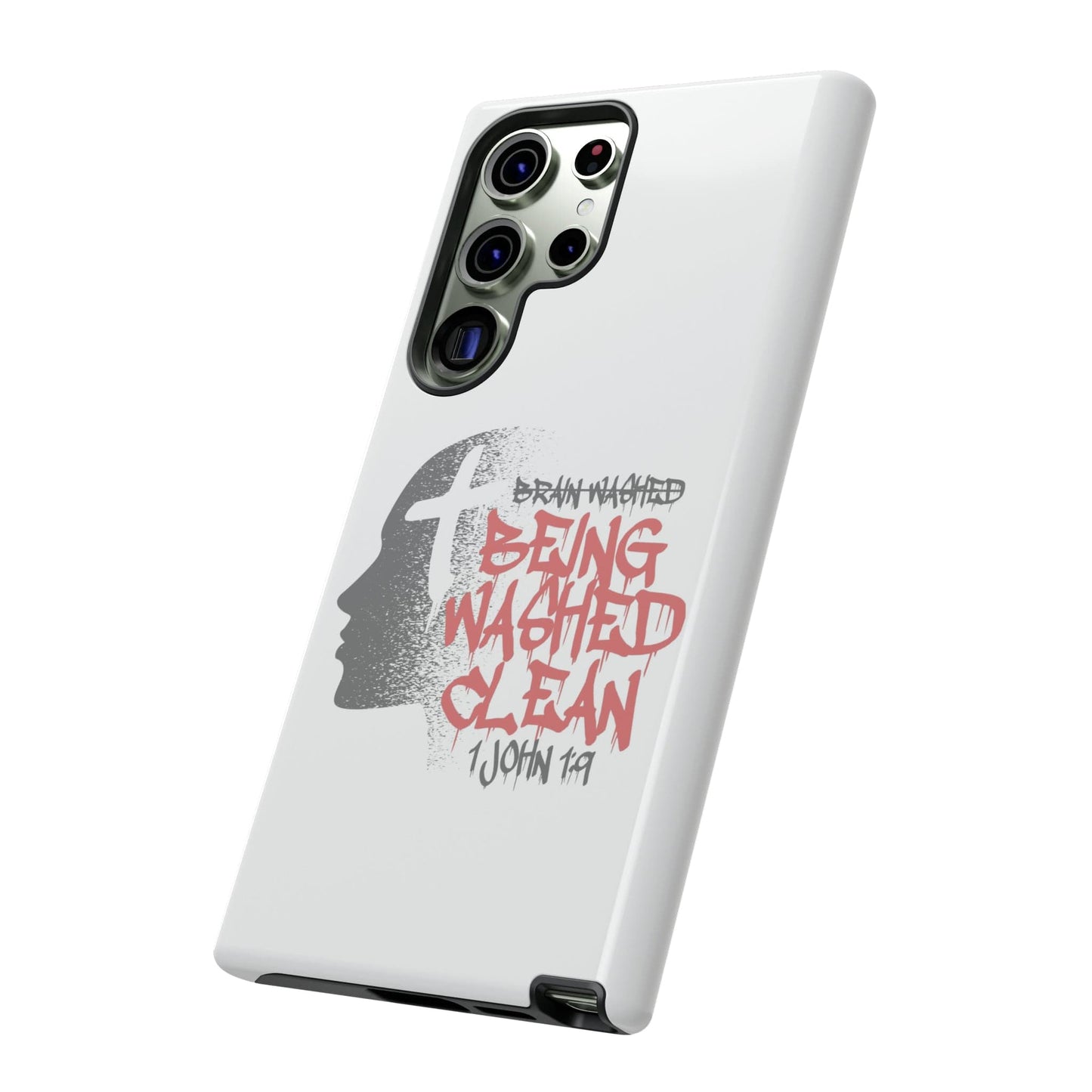 Printify Phone Case Not Brainwashed Tough Case
