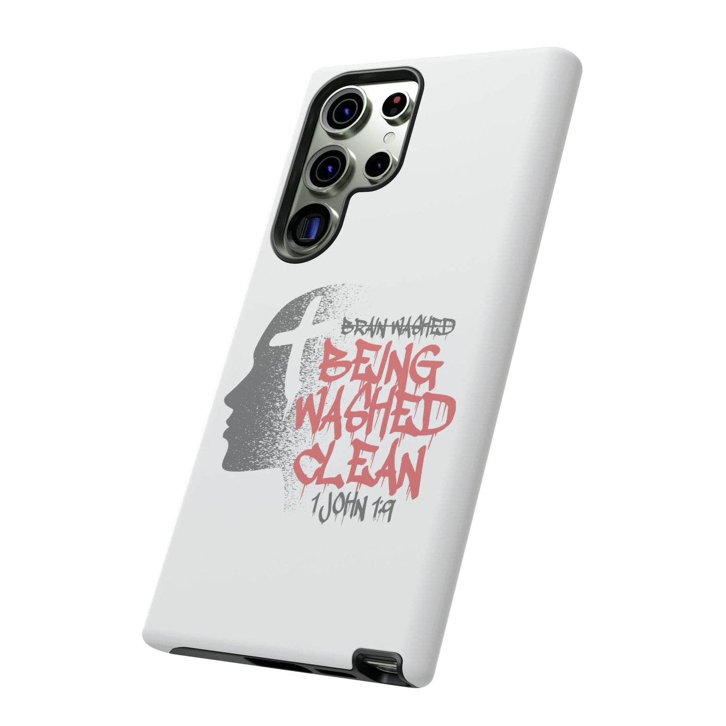 Printify Phone Case Not Brainwashed Tough Case