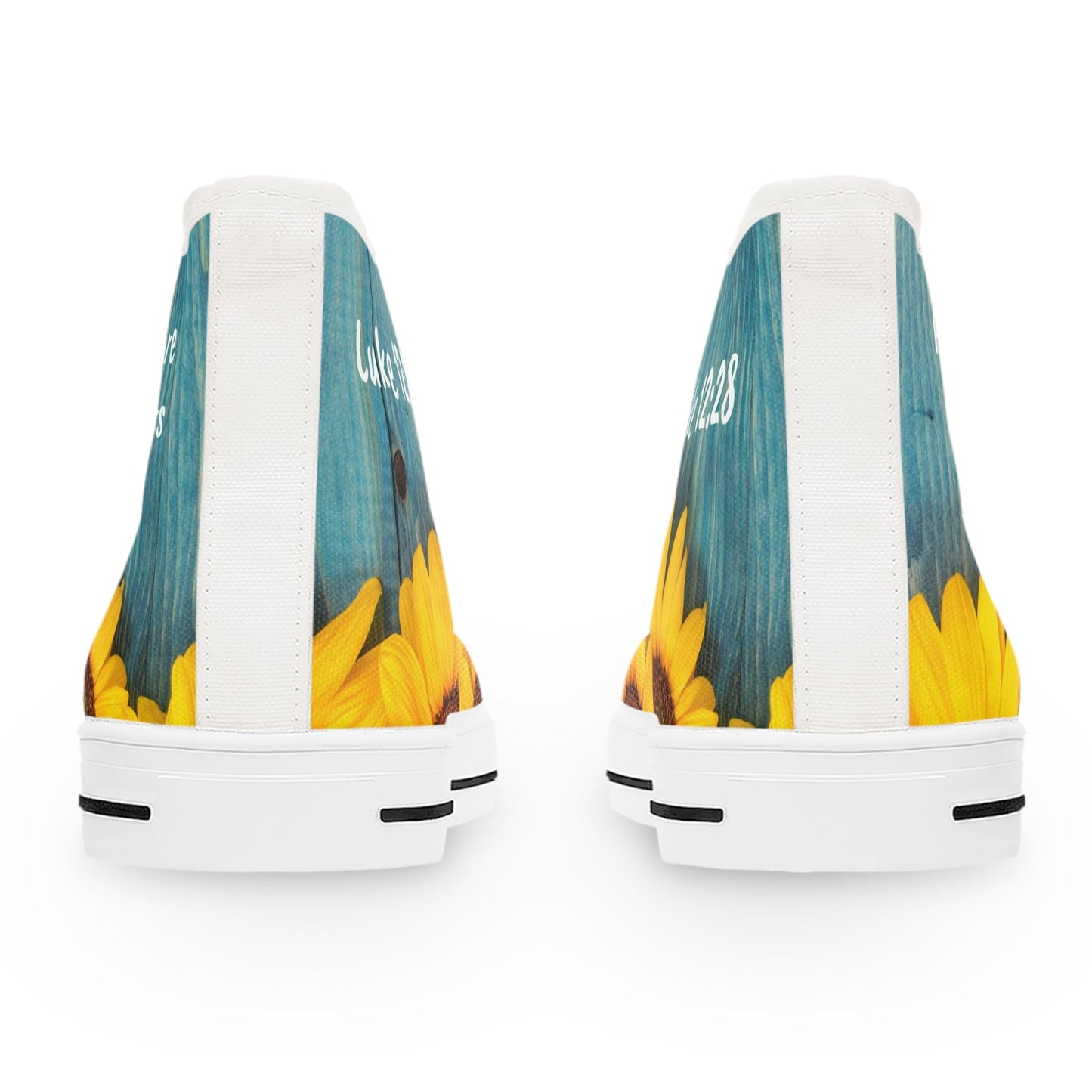 Printify Shoes He Takes Care of the Flowers Women's High Top Sneakers