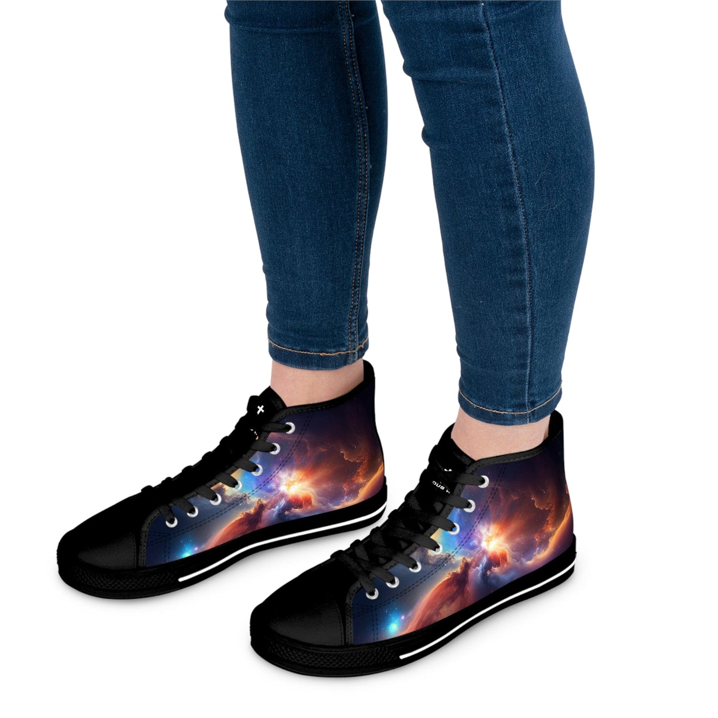 Printify Shoes In the Beginning High Top Sneakers