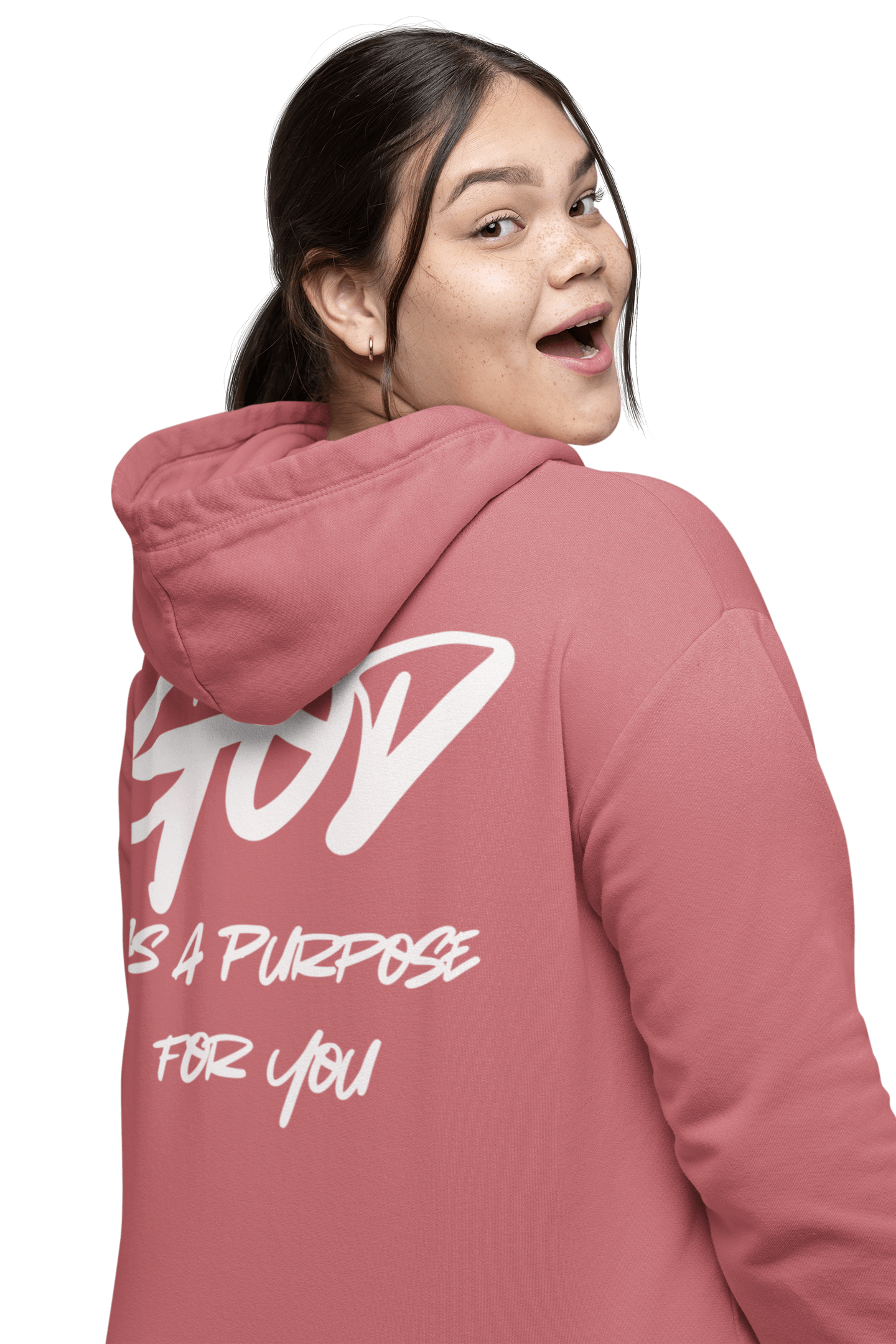 Wrighteous Wear Hoodie God Has a Purpose Christian hoodie