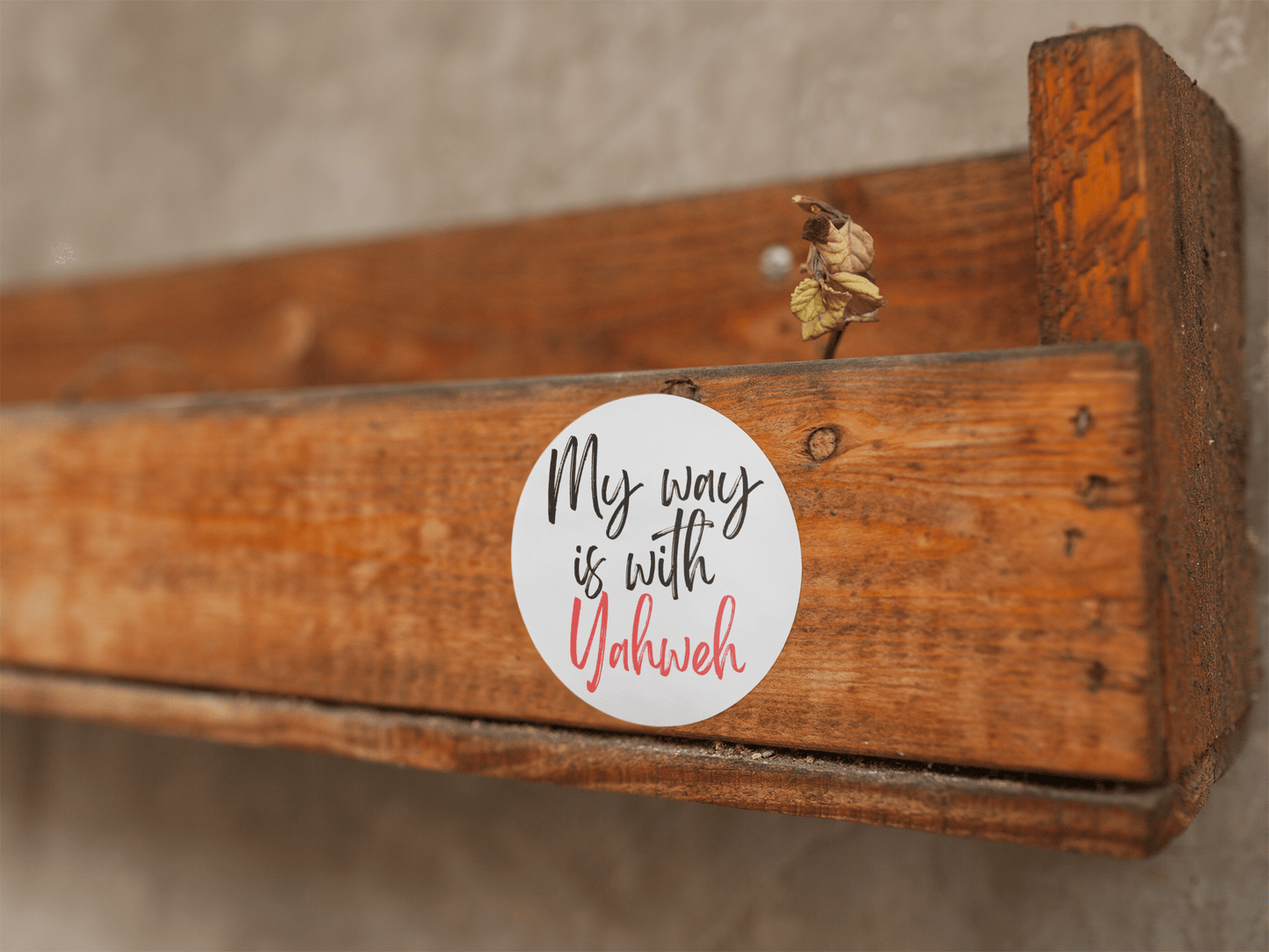 Wrighteous Wear My Way is with Yahweh