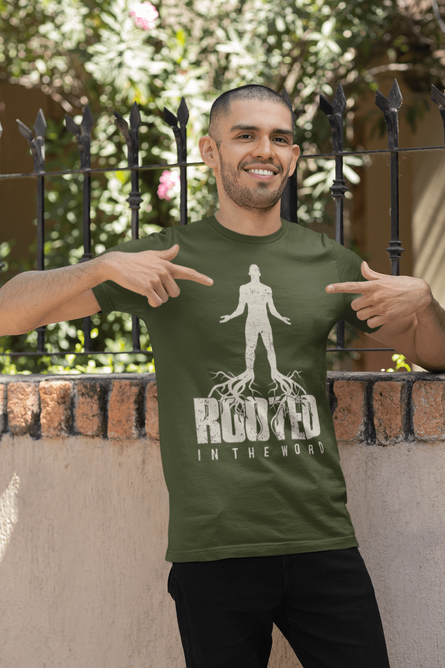 Wrighteous Wear T-Shirt Rooted in the Word Unisex Christian Tee