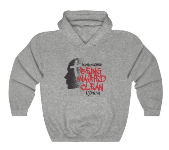 Not Brainwashed Unisex Christian Hoodie M / Ash Gray