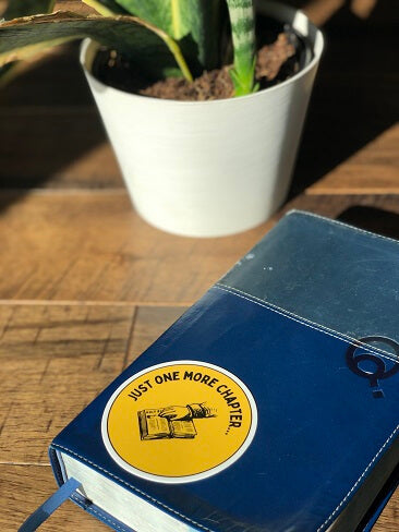 One More Chapter Christian sticker