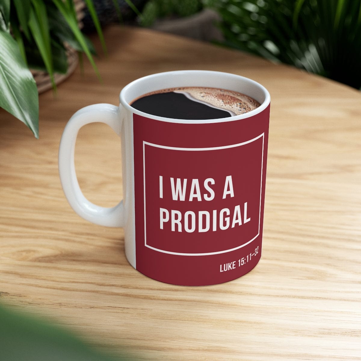 Printify Mug I was a Prodigal - Christian Mug