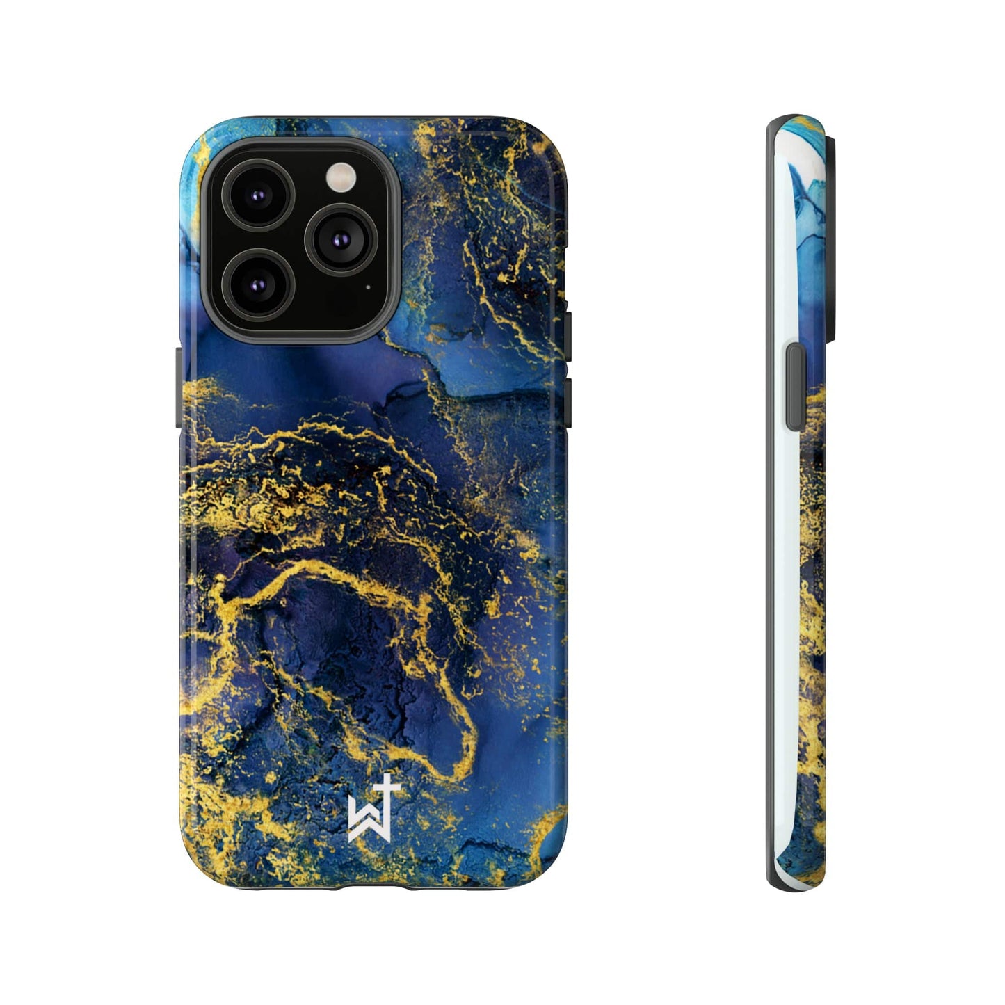 Printify Phone Case Glossy / iPhone 14 Pro Max Wrighteous Wear Gold Vein Christian Phone Case