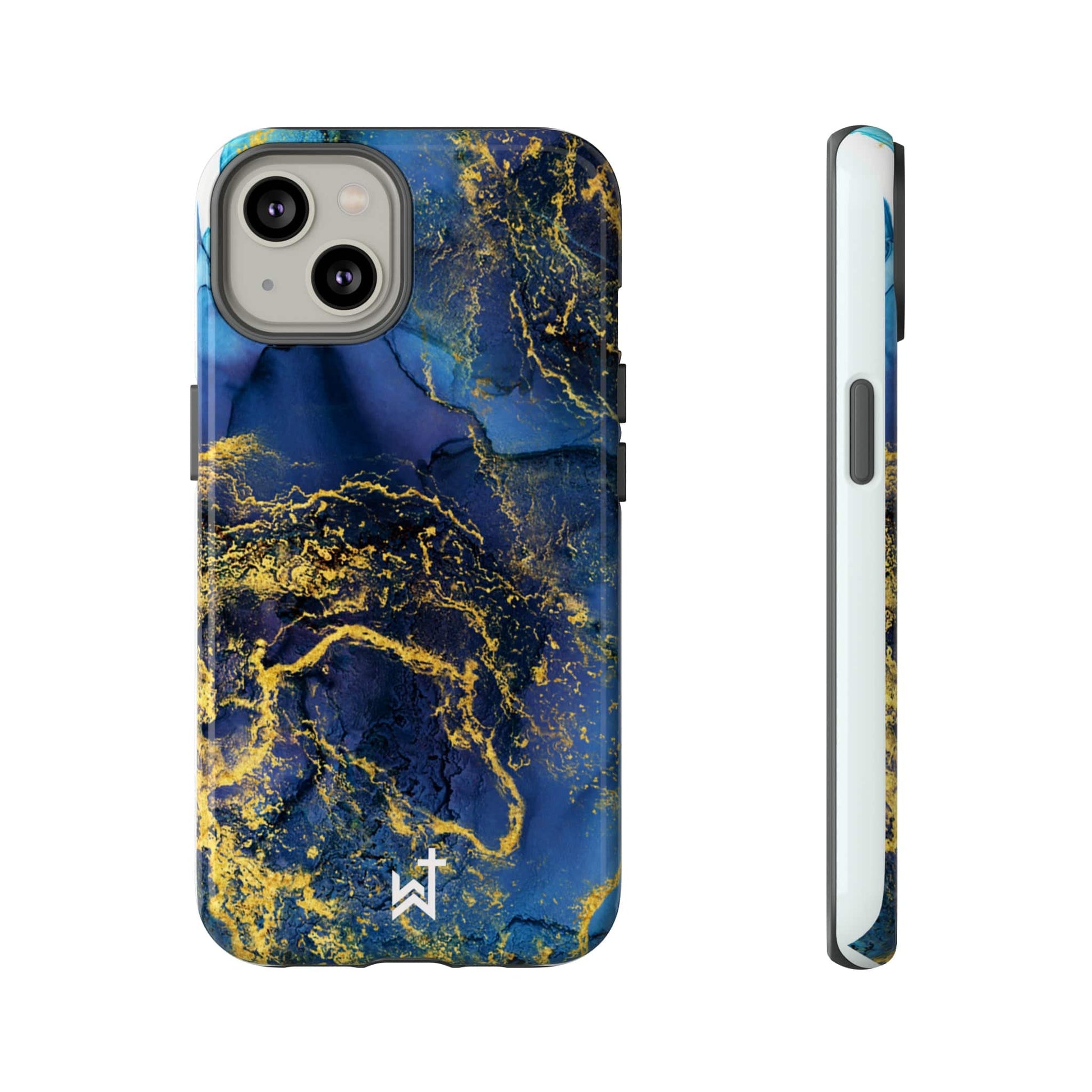 Printify Phone Case Glossy / iPhone 14 Wrighteous Wear Gold Vein Christian Phone Case