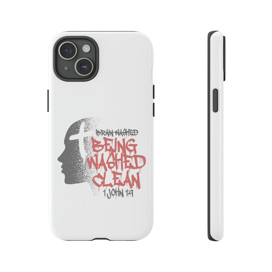 Printify Phone Case Glossy / iPhone 15 Plus Not Brainwashed Tough Case