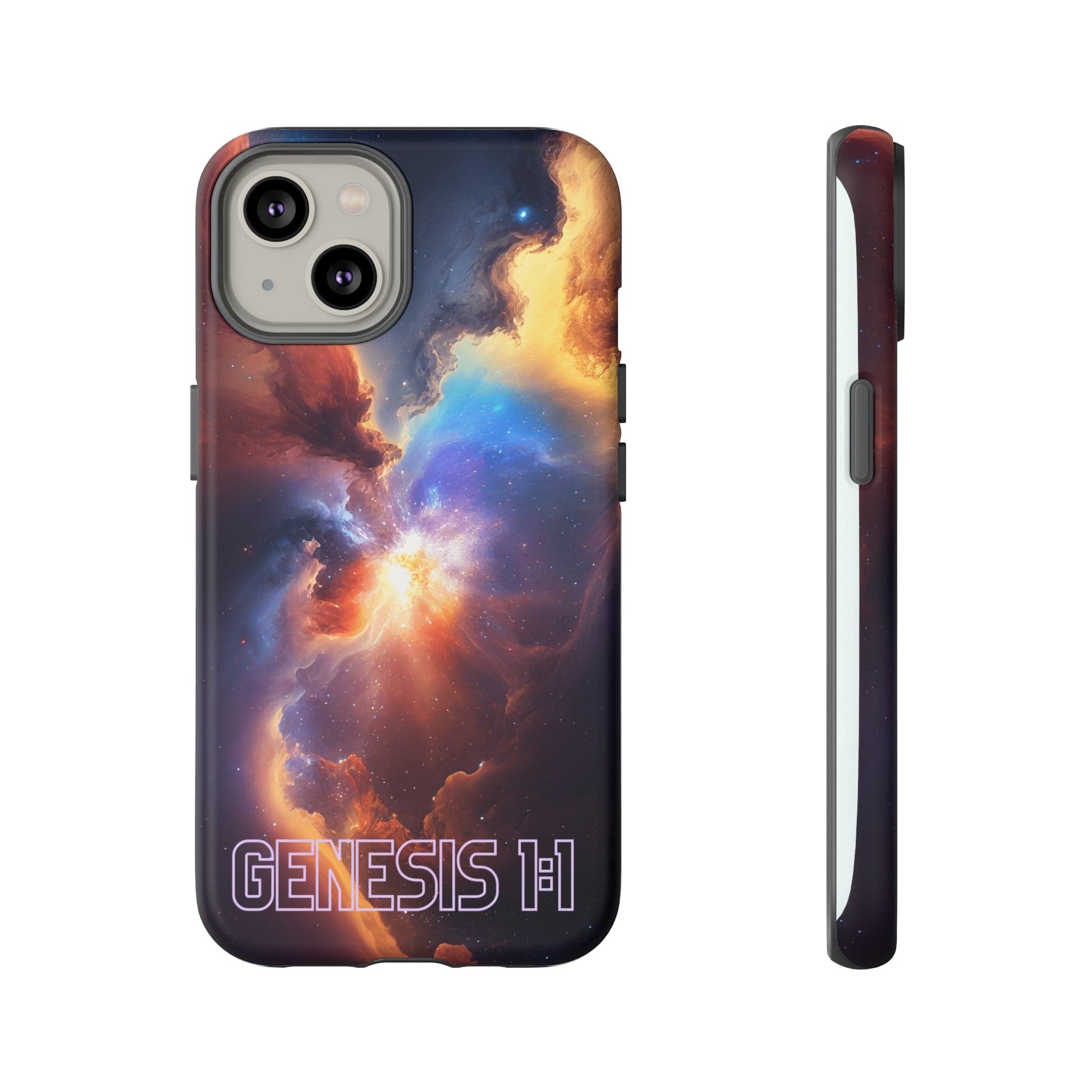 Printify Phone Case iPhone 14 / Matte In the Beginning Christian Phone Case