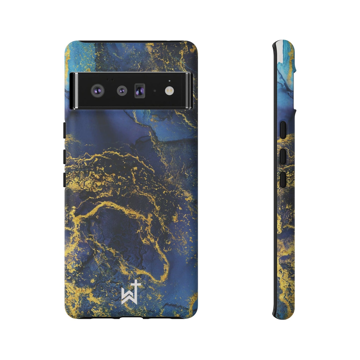 Printify Phone Case Matte / Google Pixel 6 Pro Wrighteous Wear Gold Vein Christian Phone Case