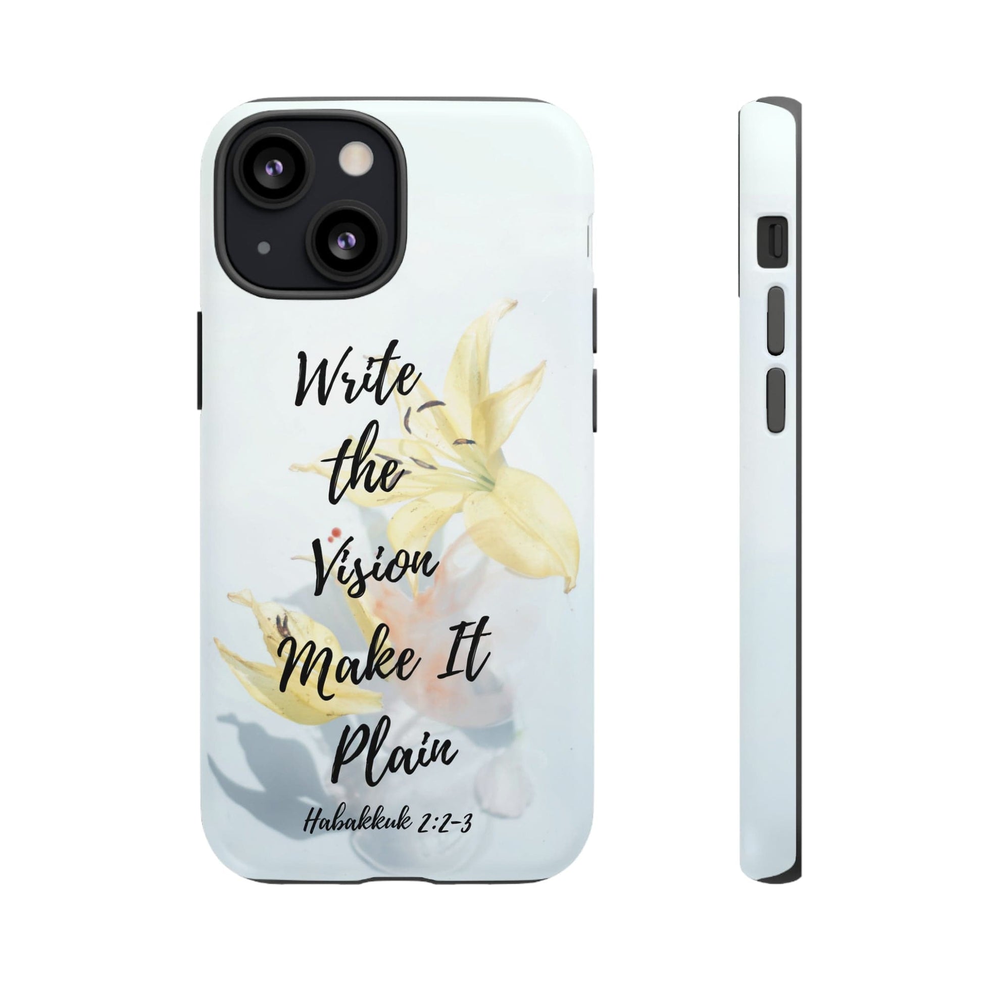 Printify Phone Case Matte / iPhone 13 Mini Write the Vision Christian Phone Case