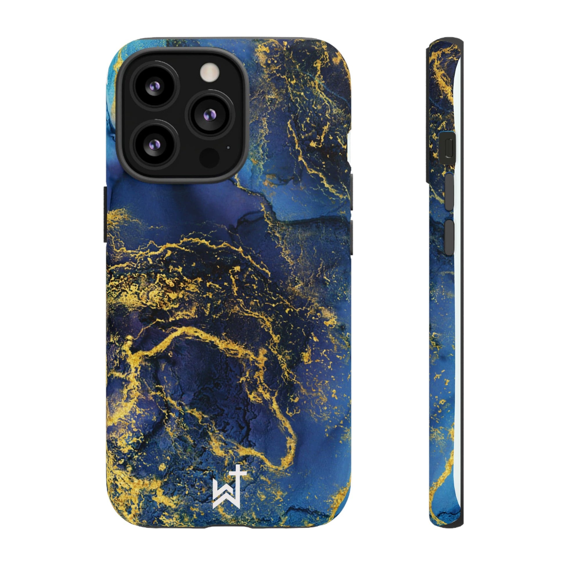 Printify Phone Case Matte / iPhone 13 Pro Wrighteous Wear Gold Vein Christian Phone Case