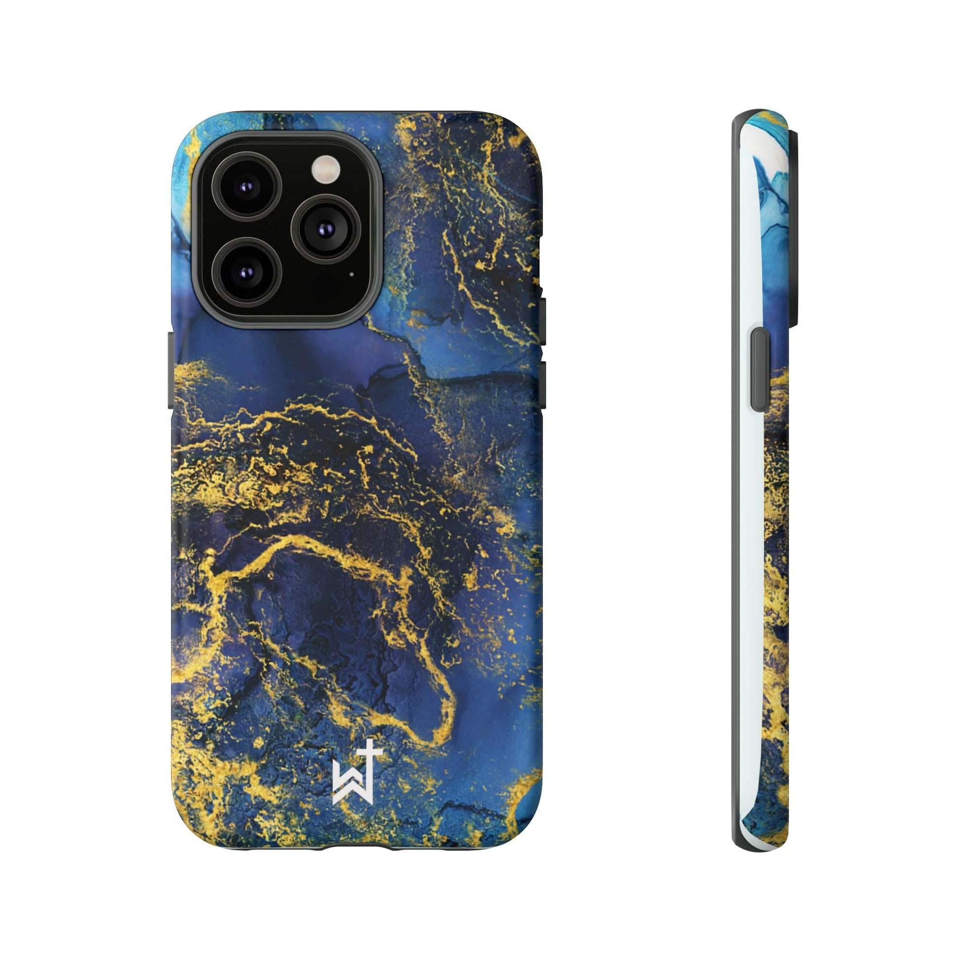 Printify Phone Case Matte / iPhone 14 Pro Max Wrighteous Wear Gold Vein Christian Phone Case