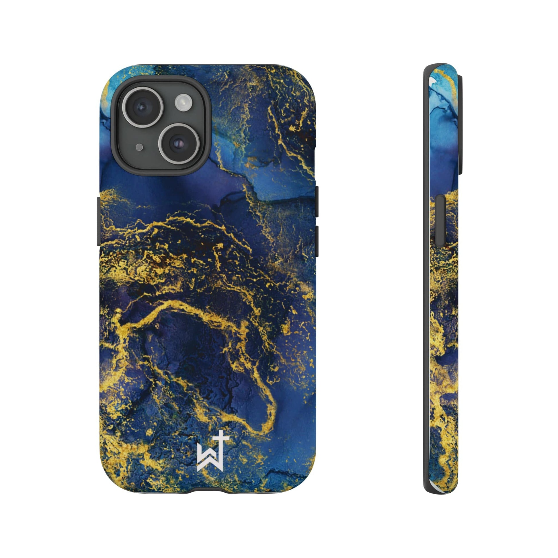 Printify Phone Case Matte / iPhone 15 Wrighteous Wear Gold Vein Christian Phone Case