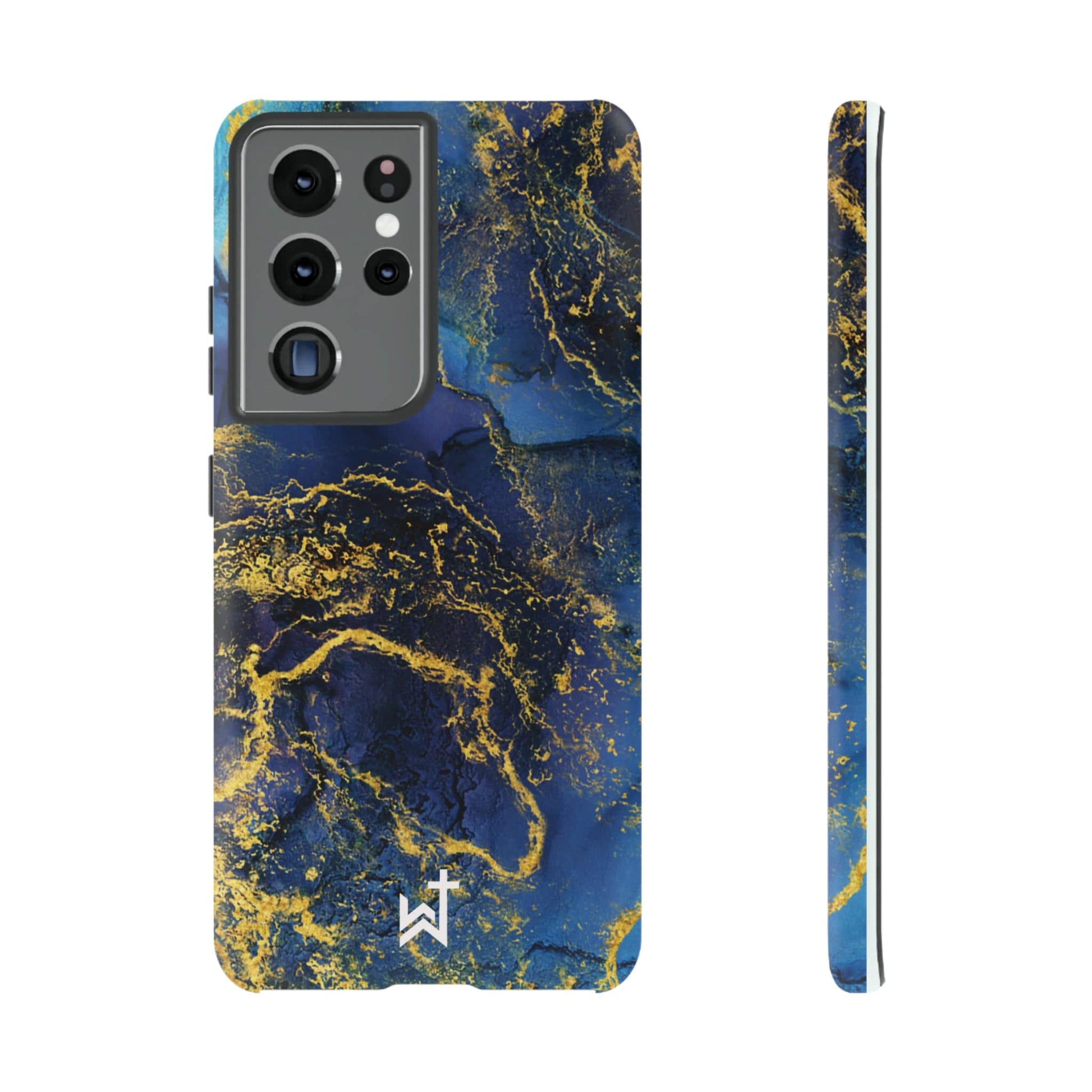 Printify Phone Case Matte / Samsung Galaxy S21 Ultra Wrighteous Wear Gold Vein Christian Phone Case