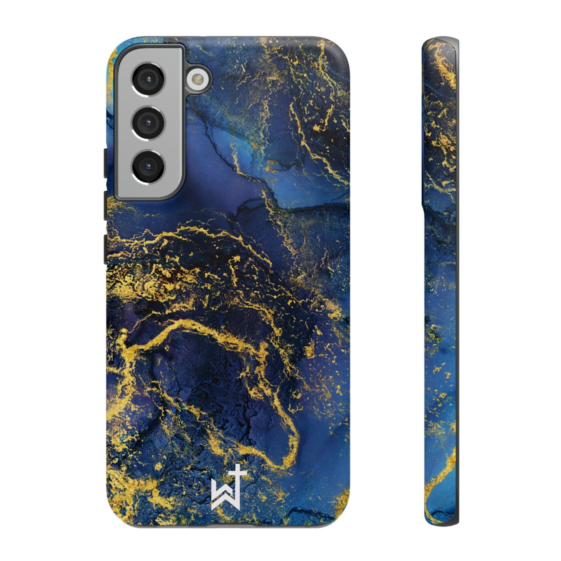 Printify Phone Case Matte / Samsung Galaxy S22 Plus Wrighteous Wear Gold Vein Christian Phone Case