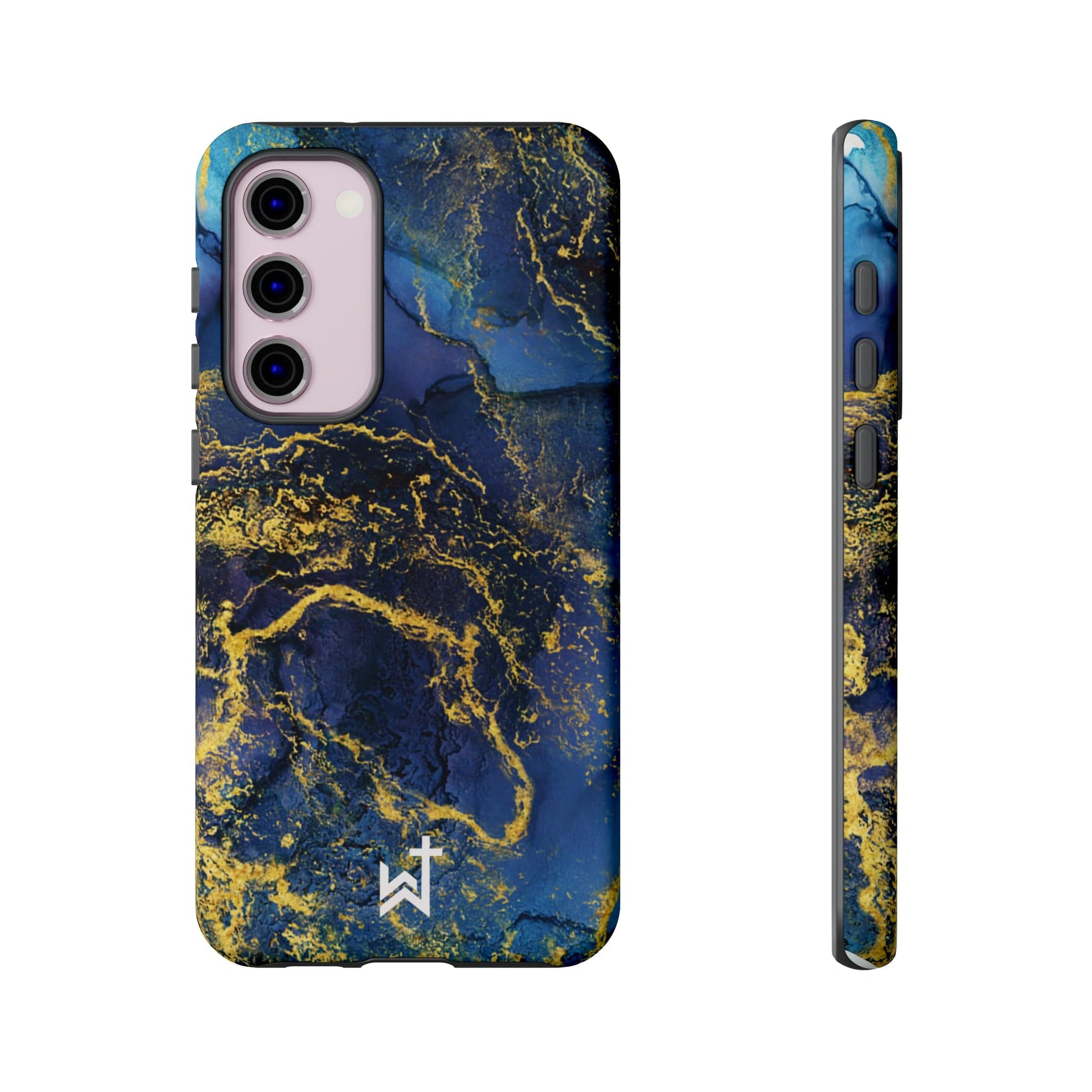 Printify Phone Case Matte / Samsung Galaxy S23 Plus Wrighteous Wear Gold Vein Christian Phone Case