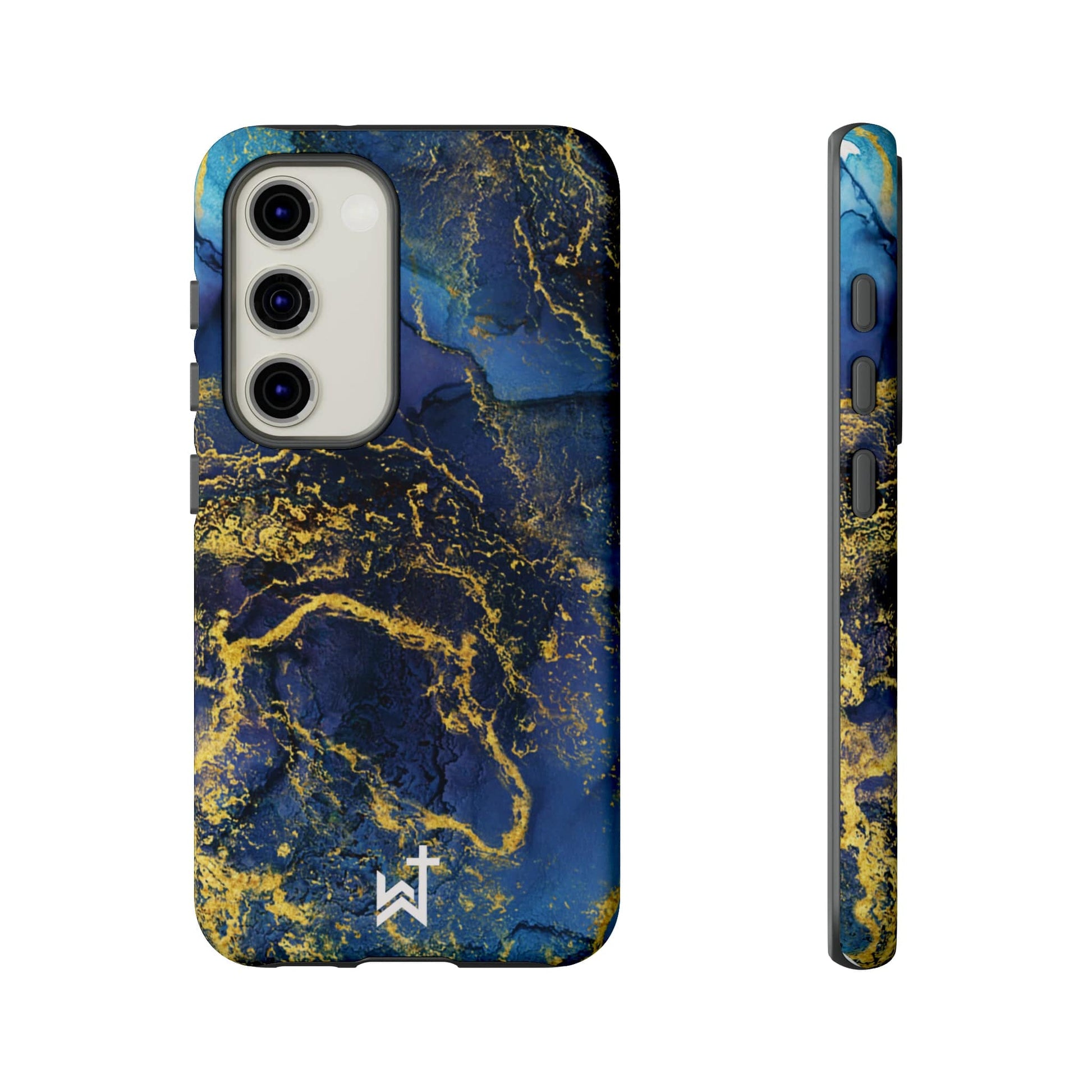 Printify Phone Case Matte / Samsung Galaxy S23 Wrighteous Wear Gold Vein Christian Phone Case