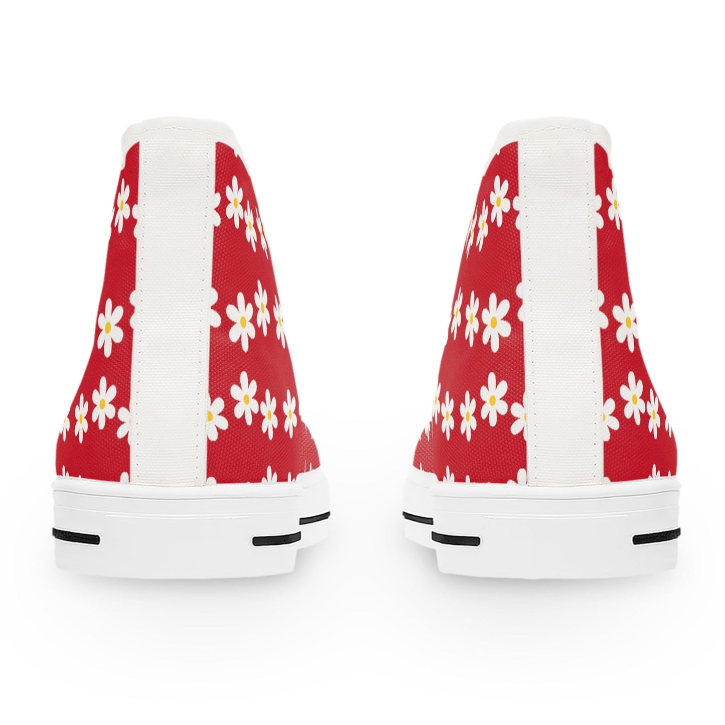 Printify Shoes Daisies Christian Womens High Top Sneakers