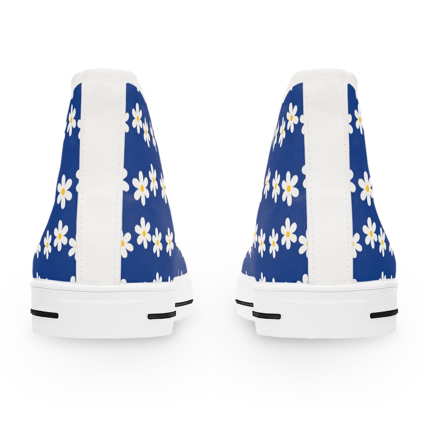 Printify Shoes Daisies Christian Womens High Top Sneakers