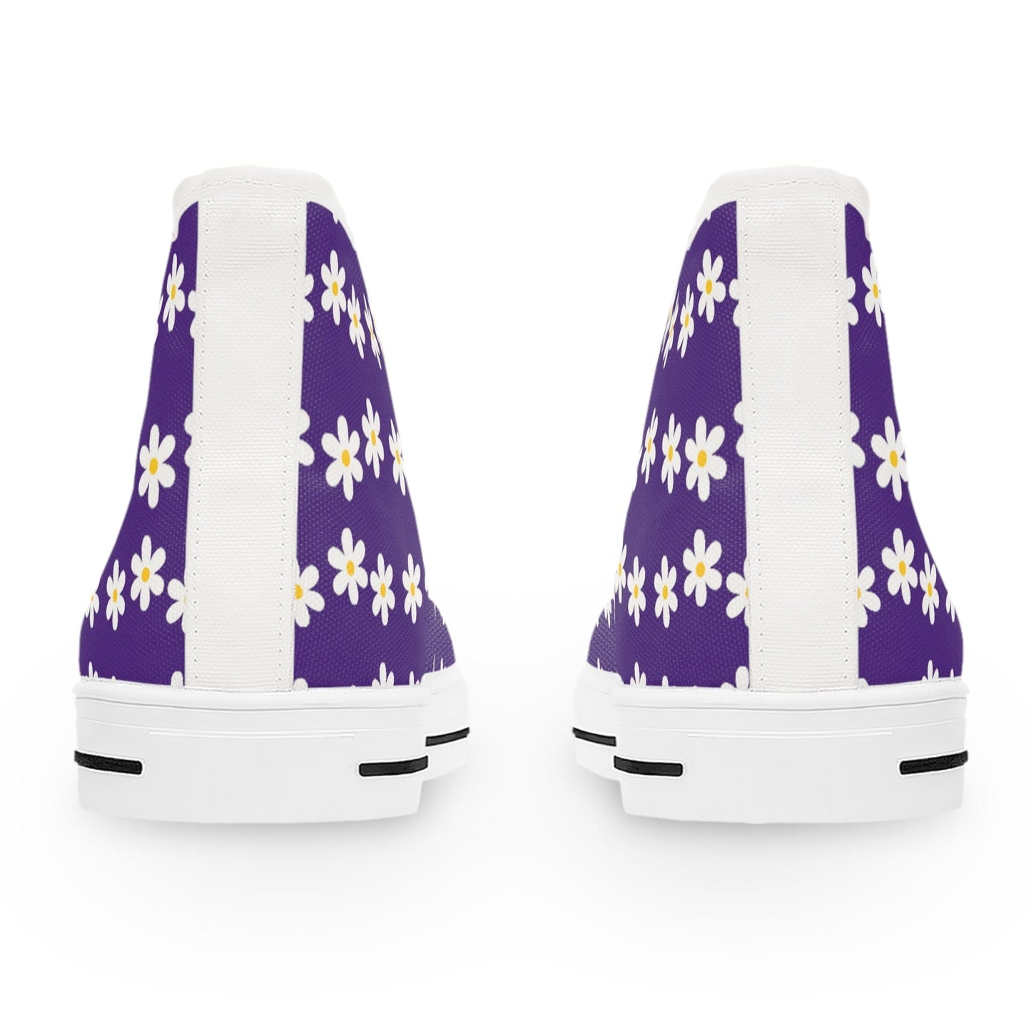 Printify Shoes Daisies Christian Womens High Top Sneakers