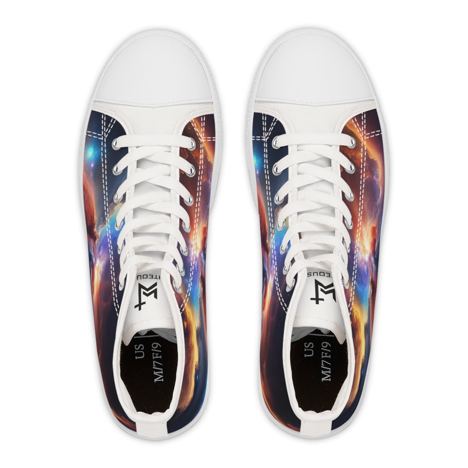Printify Shoes In the Beginning High Top Sneakers