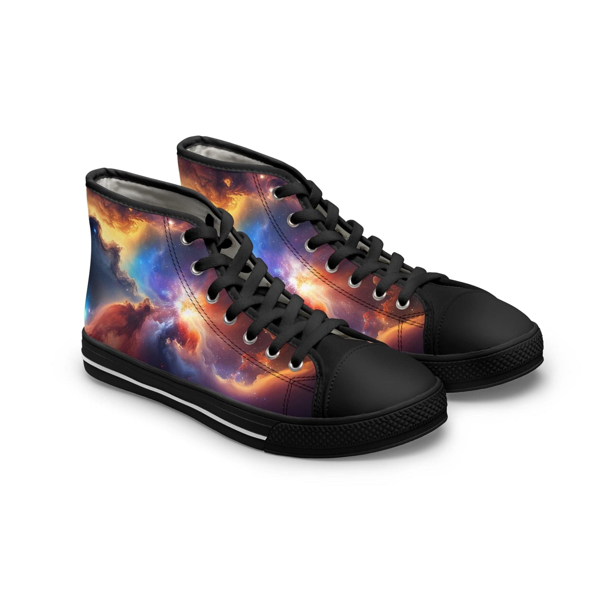 Printify Shoes US 5.5 / Black sole In the Beginning High Top Sneakers