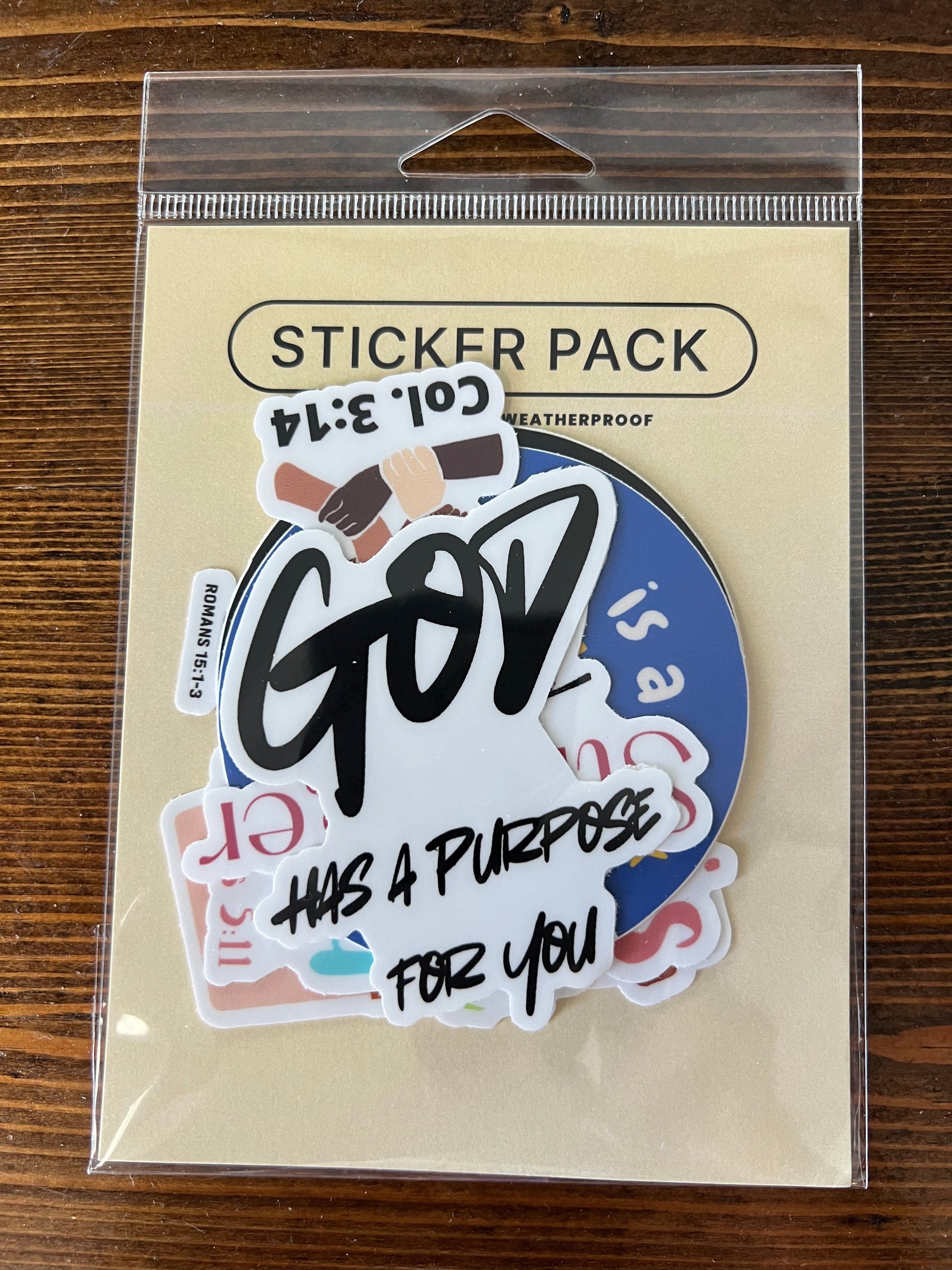 Wrighteous Wear Christian sticker pack