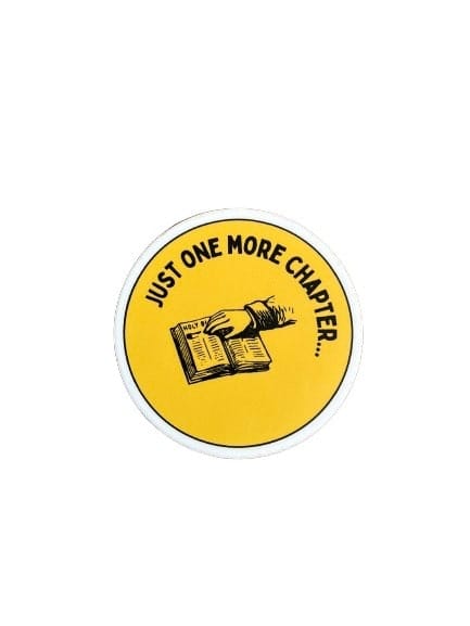 Wrighteous Wear Decorative Stickers One More Chapter Christian sticker