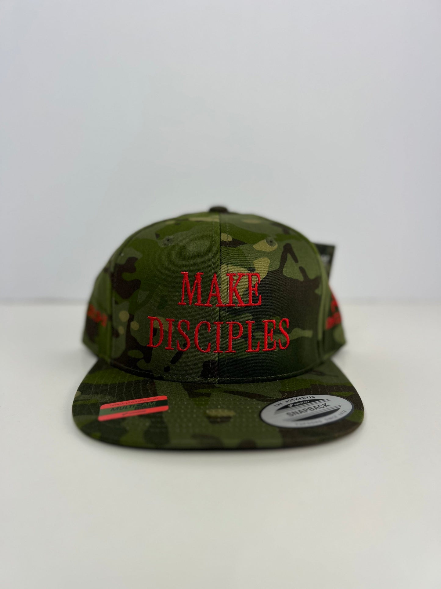 Wrighteous Wear Hat Camouflage Make Disciples | Christian SnapBack hat