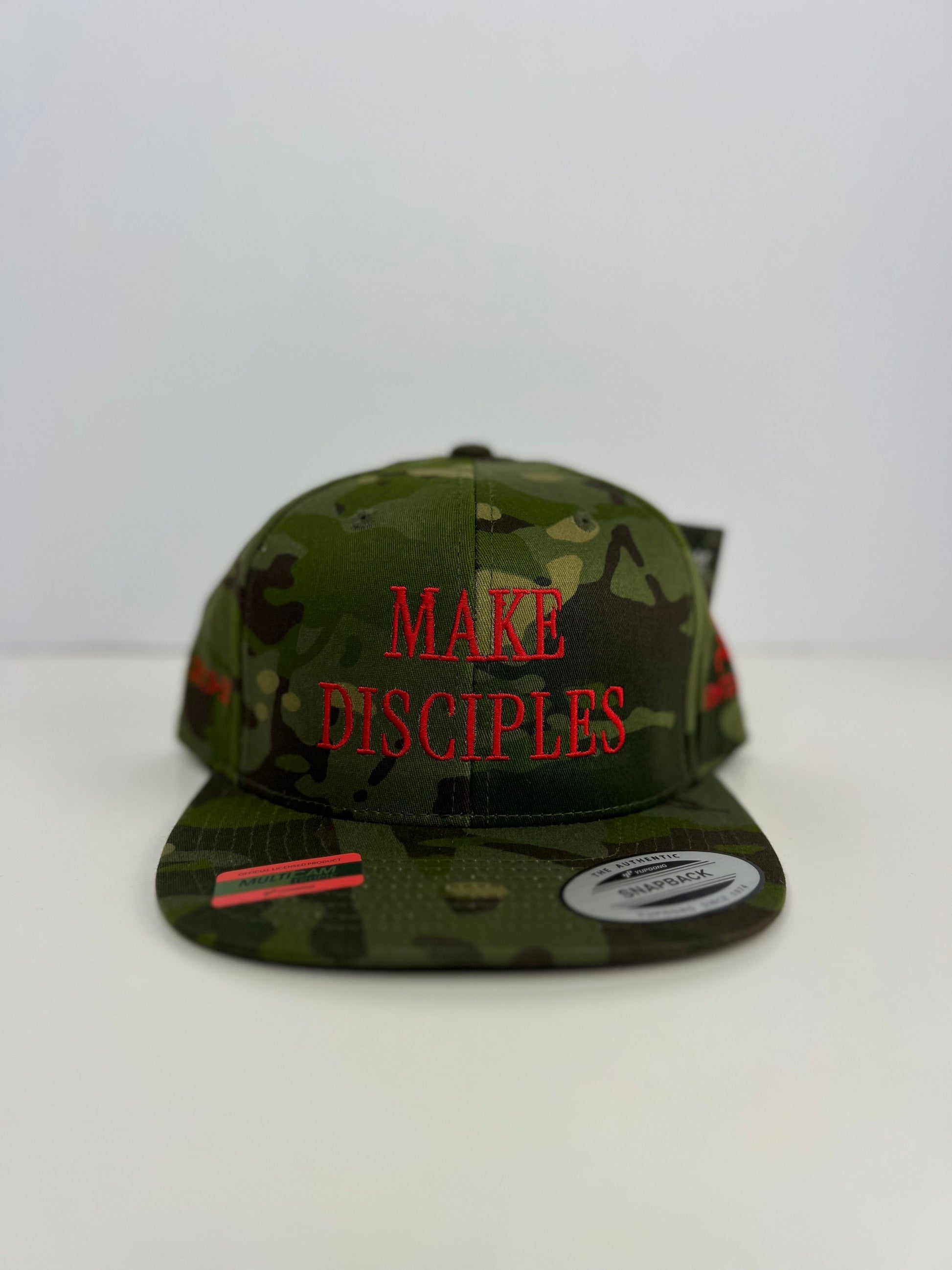 Wrighteous Wear Hat Camouflage Make Disciples | Christian SnapBack hat