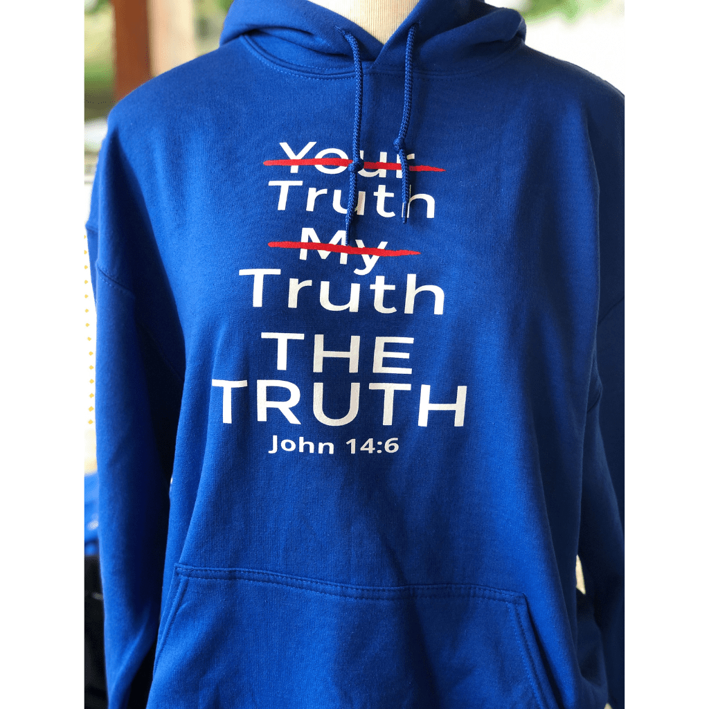 Wrighteous Wear Hoodie The Truth Unisex Christian Hoodie