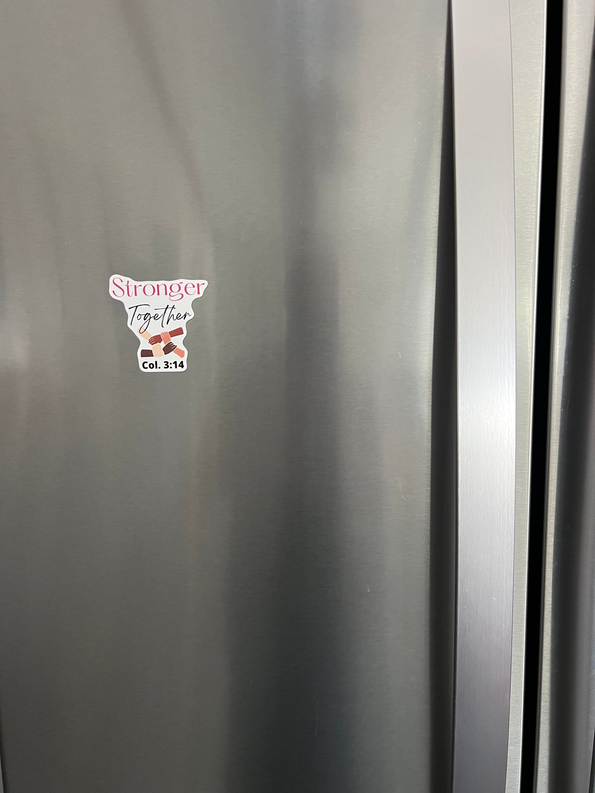 Wrighteous Wear Magnets Stronger Together Christian Magnet