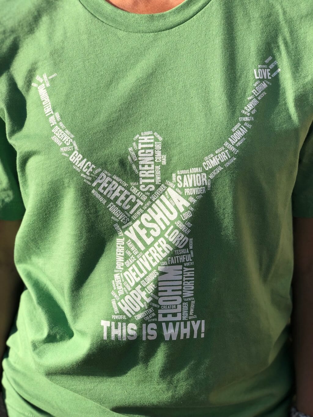Wrighteous Wear S / Leaf green This Is Why Christian T-Shirt